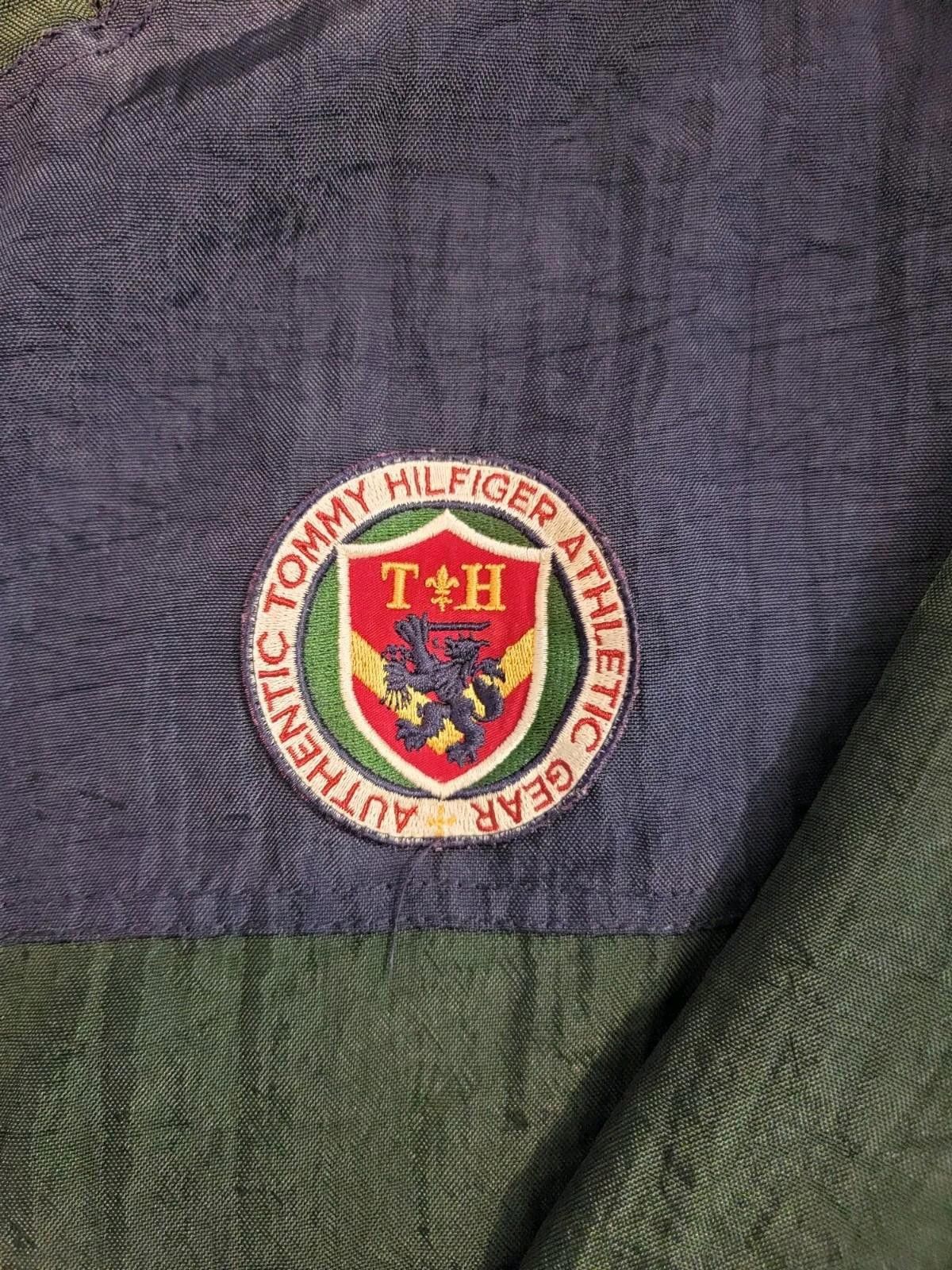 Tommy Hilfiger Vintage TOMMY HILFIGER Athletic Hooded Fleece Lined Jacket M Size US M / EU 48-50 / 2 - 3 Thumbnail
