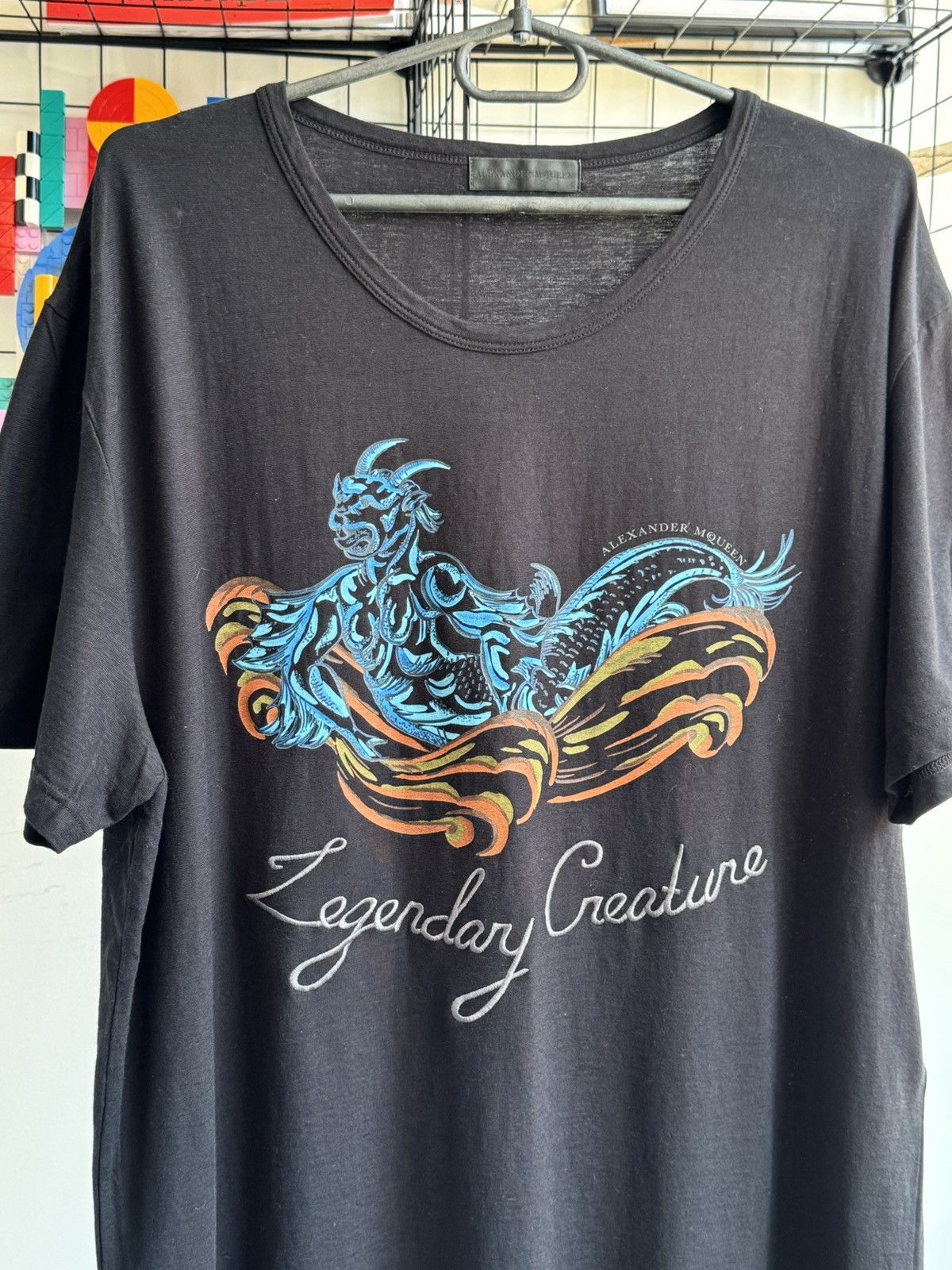 Alexander McQueen Alexander McQueen Legendary Creature T-shirt Size US M / EU 48-50 / 2 - 2 Thumbnail