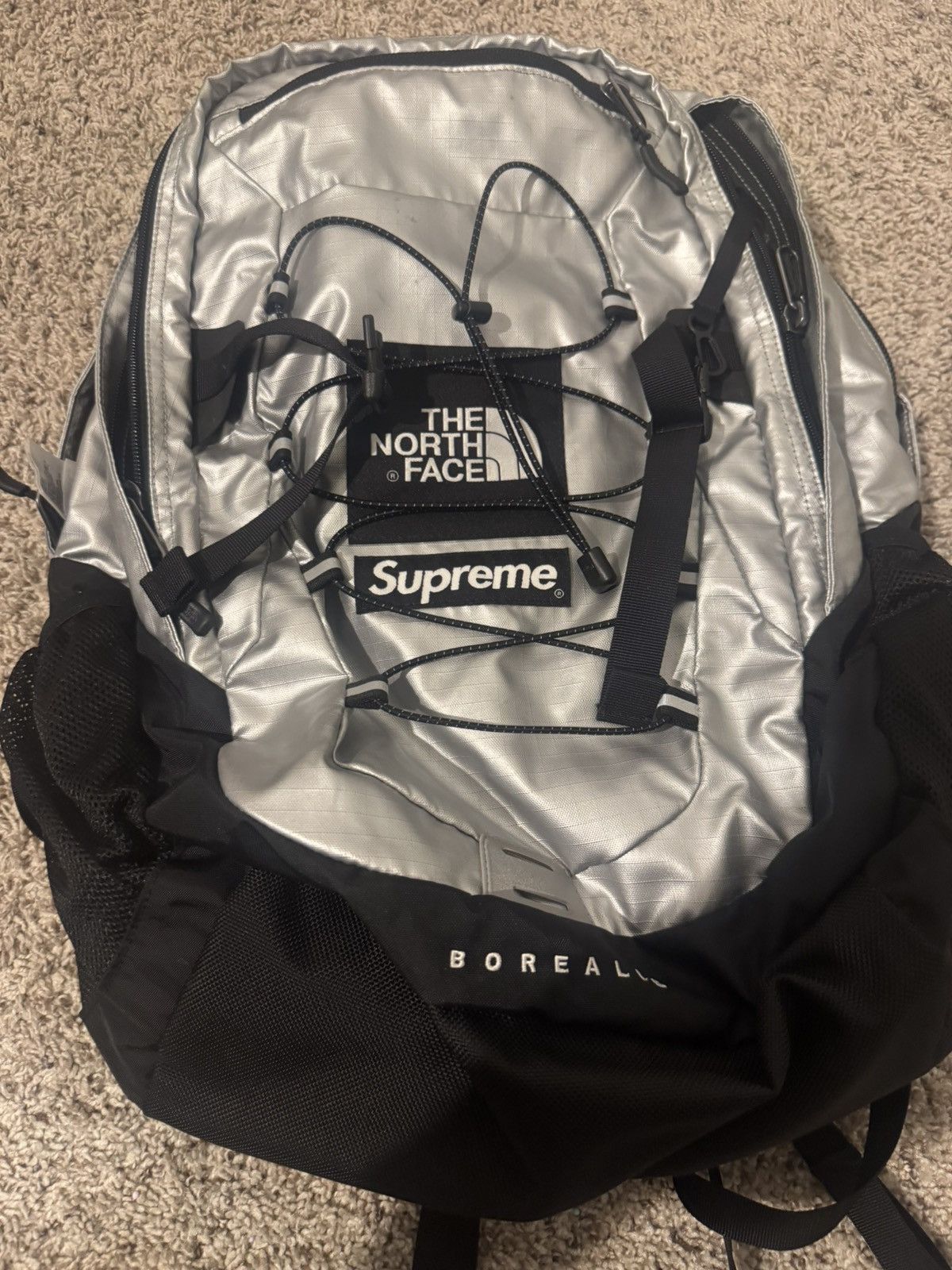 Supreme × The North Face Supreme the north face silver metallic backpack Size ONE SIZE - 6 Thumbnail