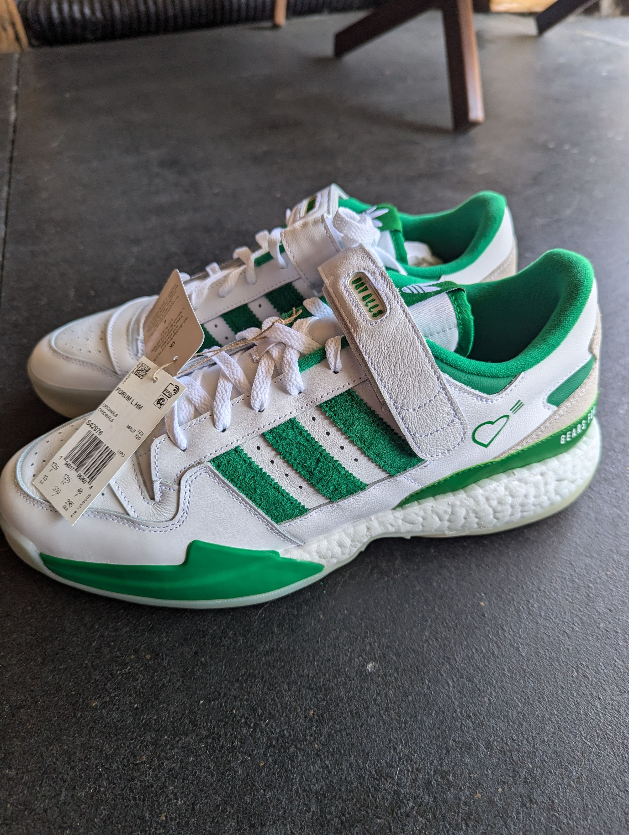 Adidas × Human Made adidas Human Made x Forum Low 'Green' Size US 13 / EU 46 - 2 Thumbnail