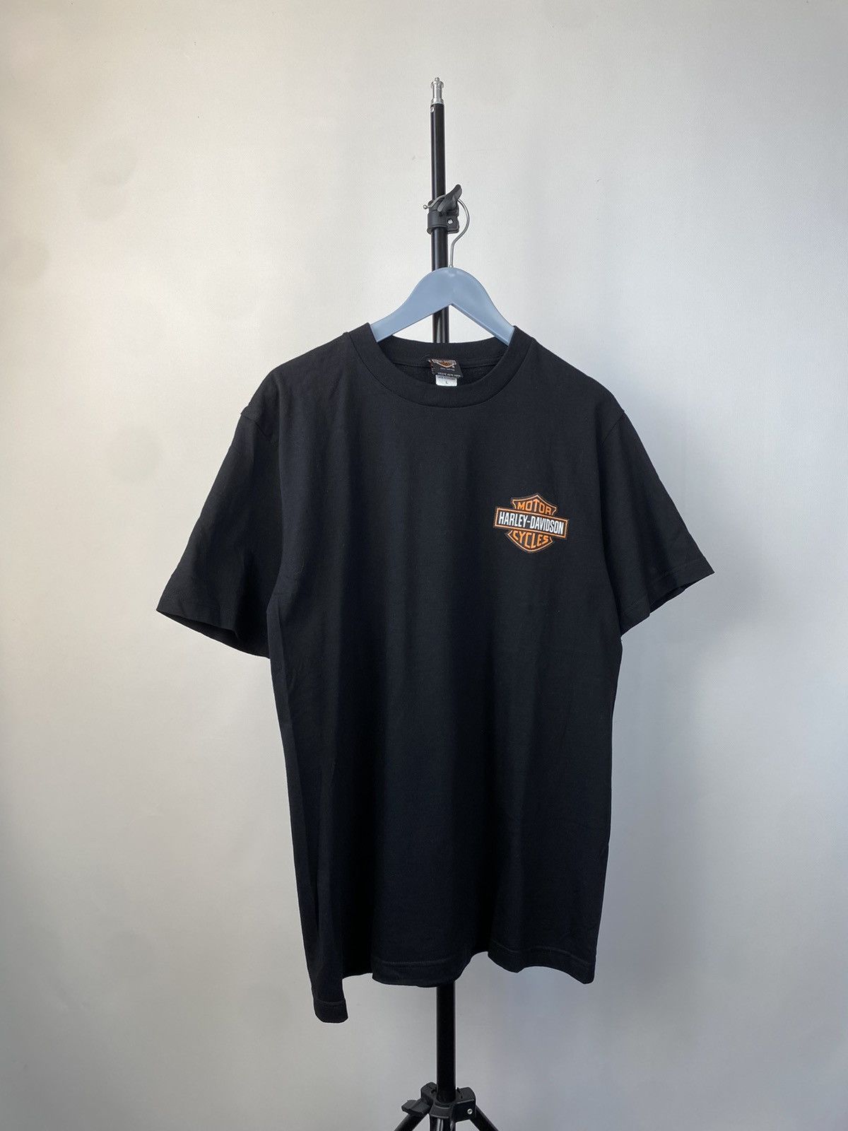 Harley Davidson × Vintage Harley Davidson Bangkok logo Black USA t-shirt Size US L / EU 52-54 / 3 - 2 Thumbnail