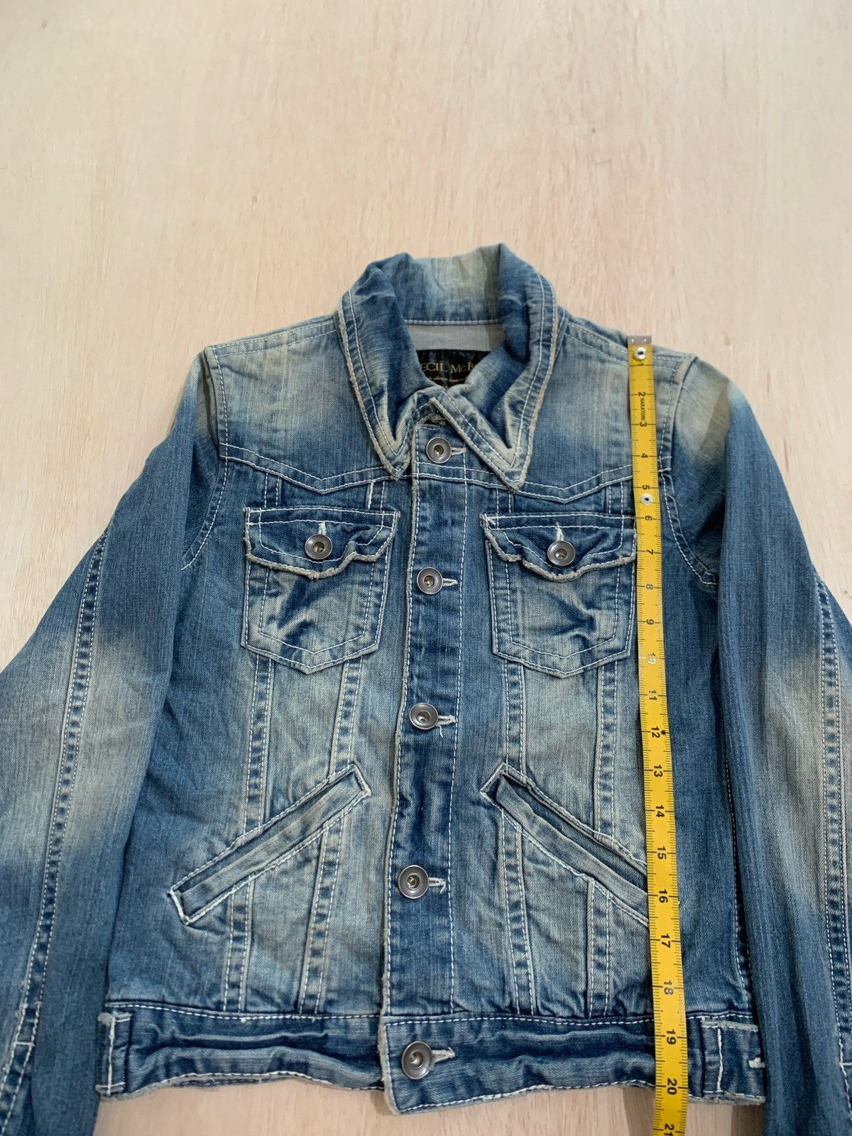 Hysteric Glamour × Japanese Brand Cecil McBee Denim Jacket Size US S / EU 44-46 / 1 - 8 Thumbnail