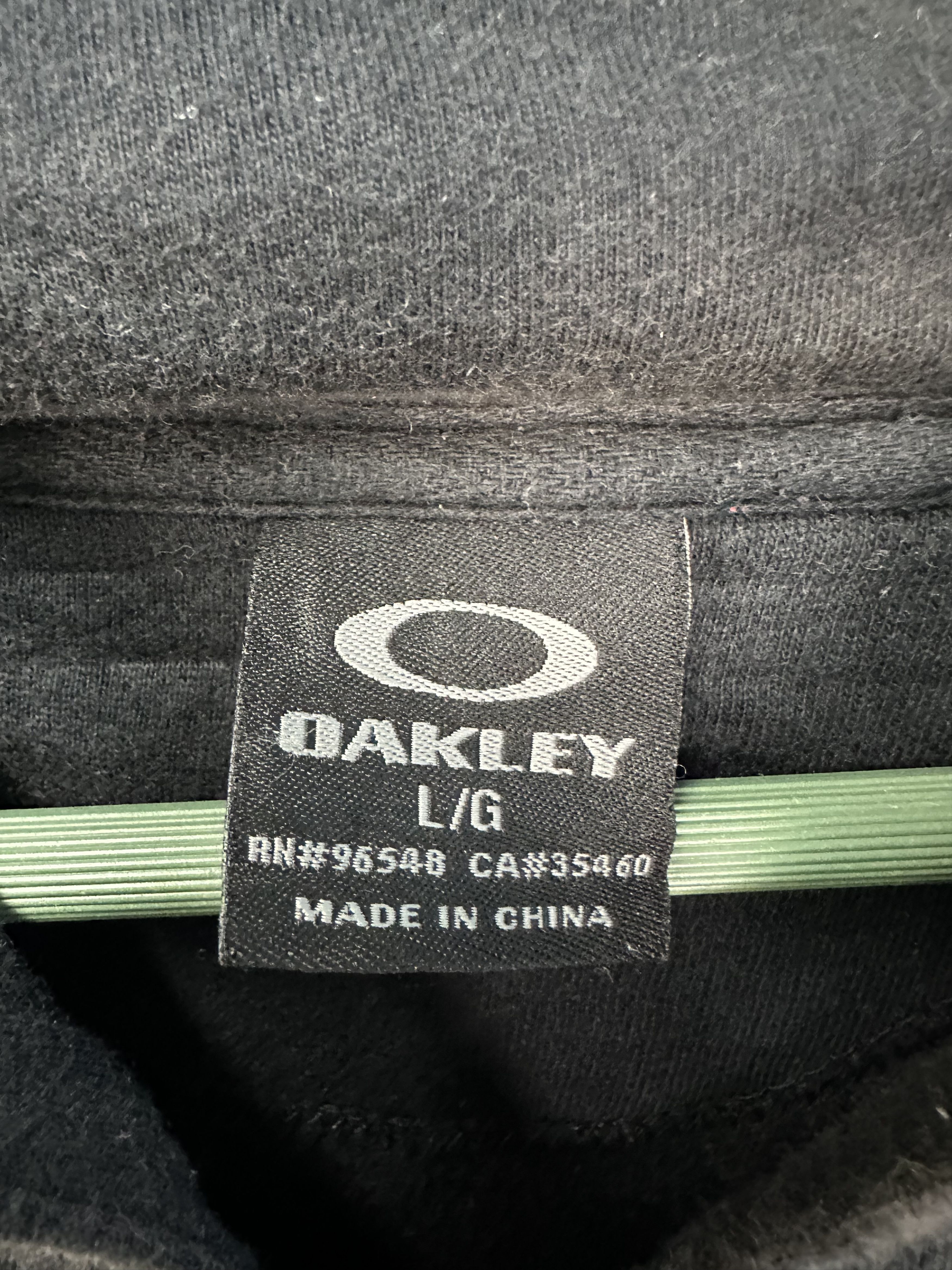 Oakley Vintage Oakley Sunfaded Zipper Hoodie Z441 Size US L / EU 52-54 / 3 - 10 Thumbnail