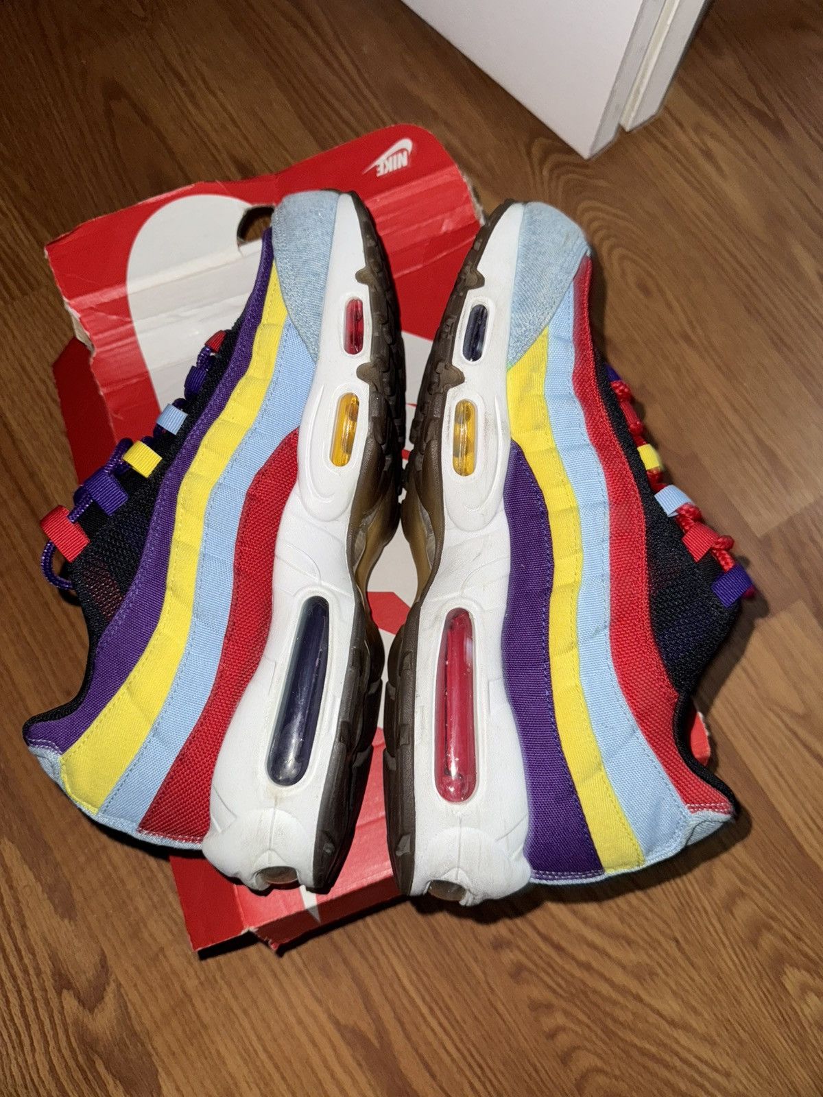 Nike Nike Air Max 95 SP Multi-Color Size US 11.5 / EU 44-45 - 7 Thumbnail