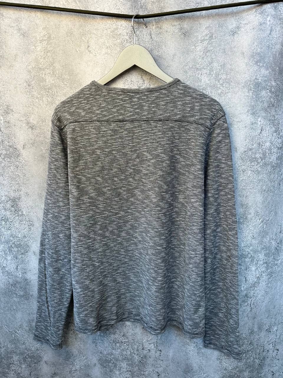 Allsaints ALLSAINTS Clash Long Sleeve Crew Neck Sweater Striped Size US L / EU 52-54 / 3 - 3 Thumbnail