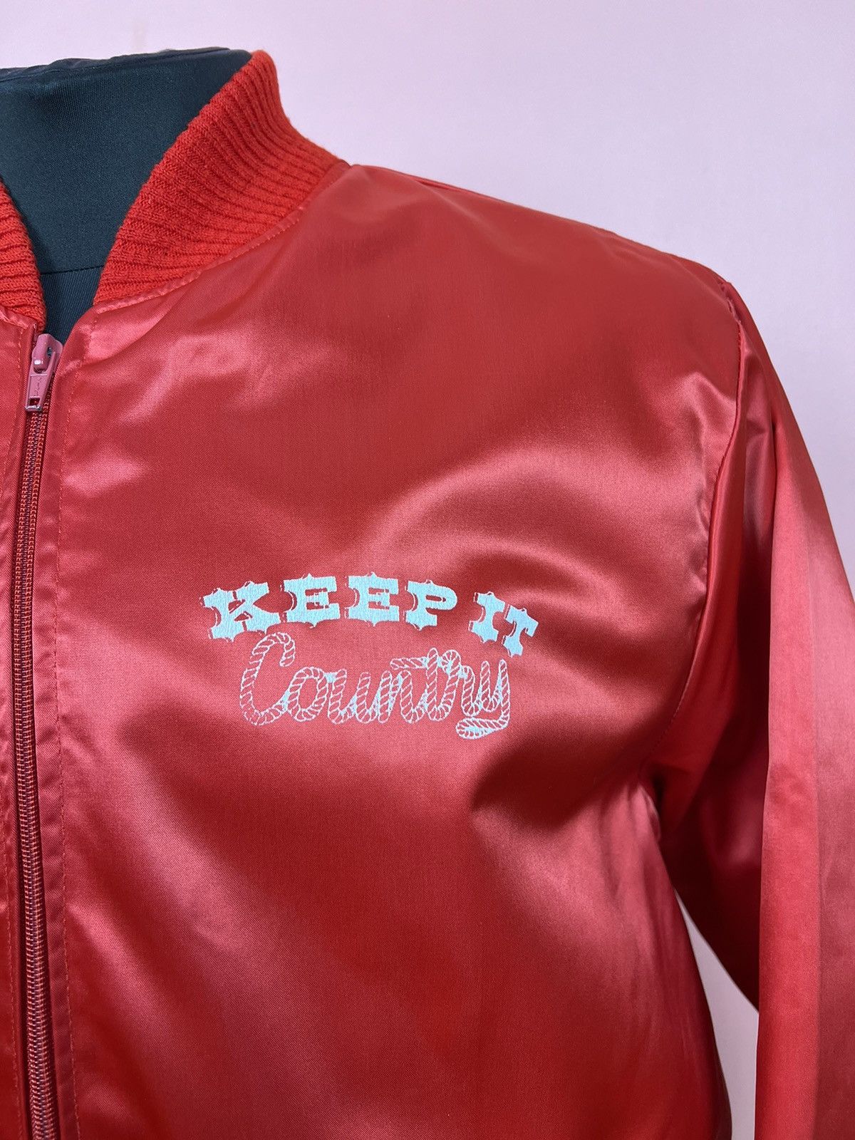 Vintage Keep it Texas varsity jacket bomber vintage rare Size US M / EU 48-50 / 2 - 3 Thumbnail