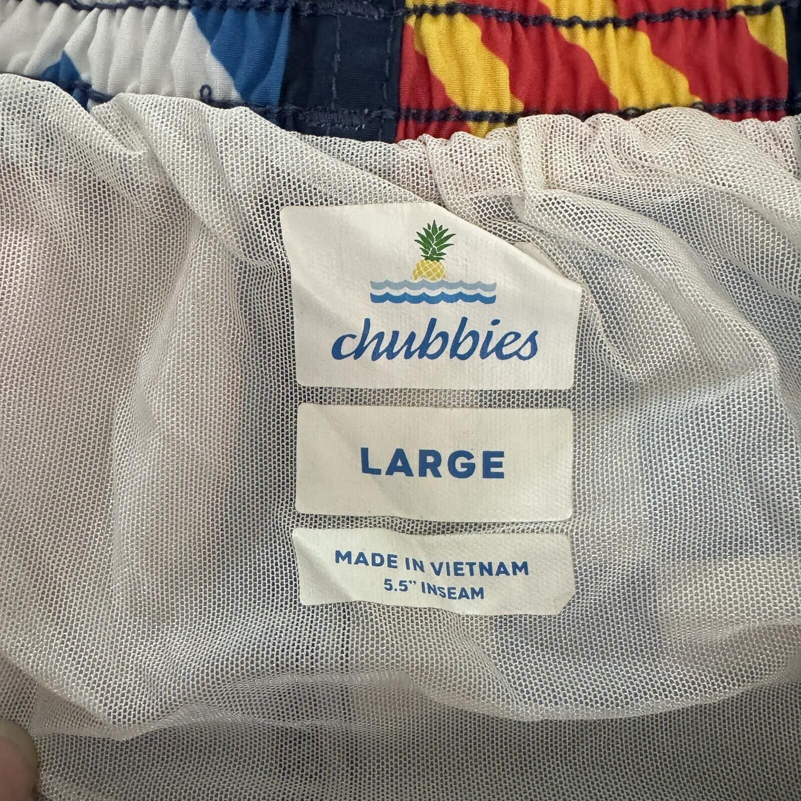 Chubbies Chubbies Large 5.5" Men's Nautical Swim Size US 34 / EU 50 - 4 Thumbnail