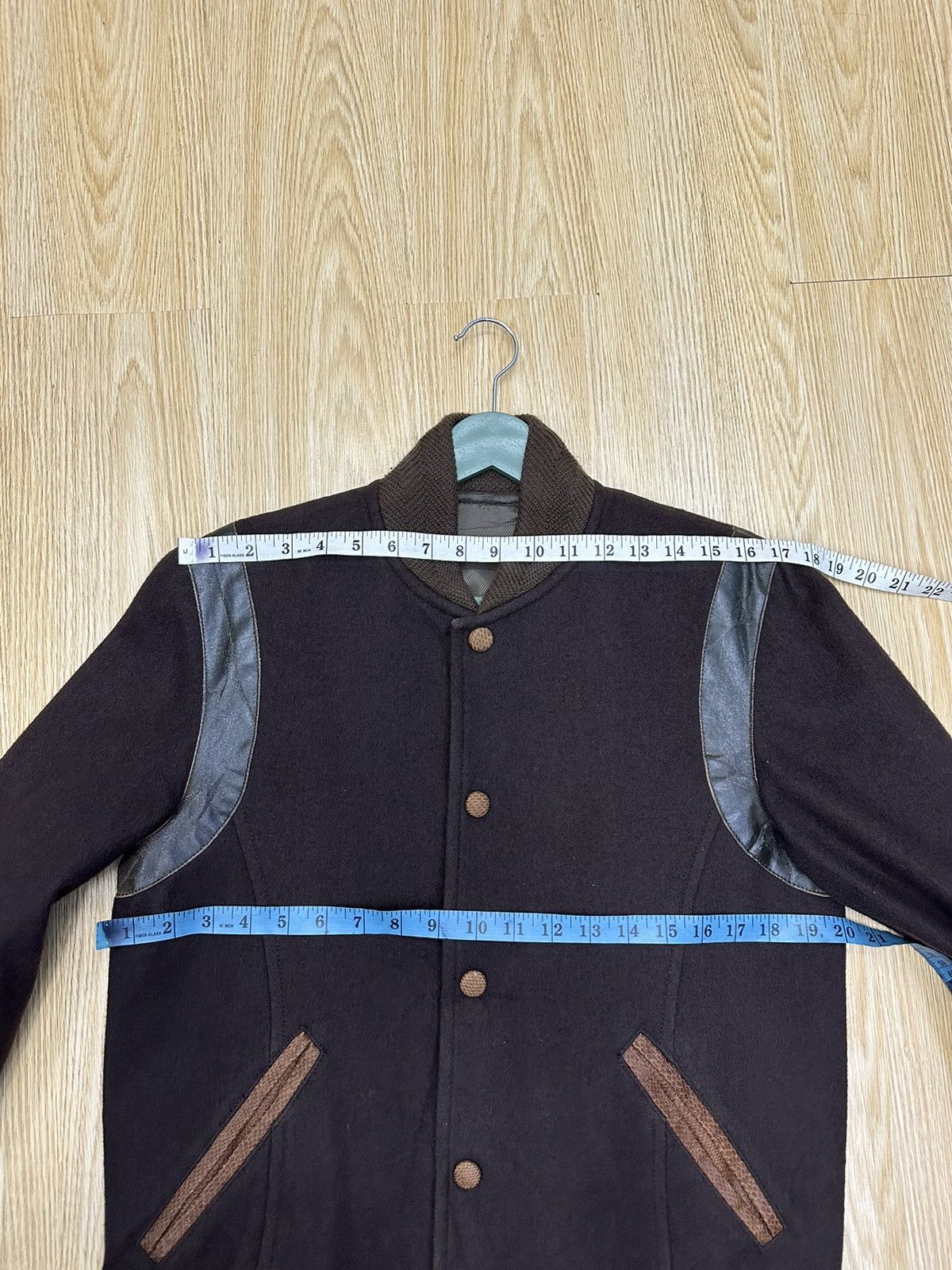PPFM PPFM Wool Varsity Jacket Saint Laurent Style Jacket MJ48 Size US S / EU 44-46 / 1 - 9 Thumbnail