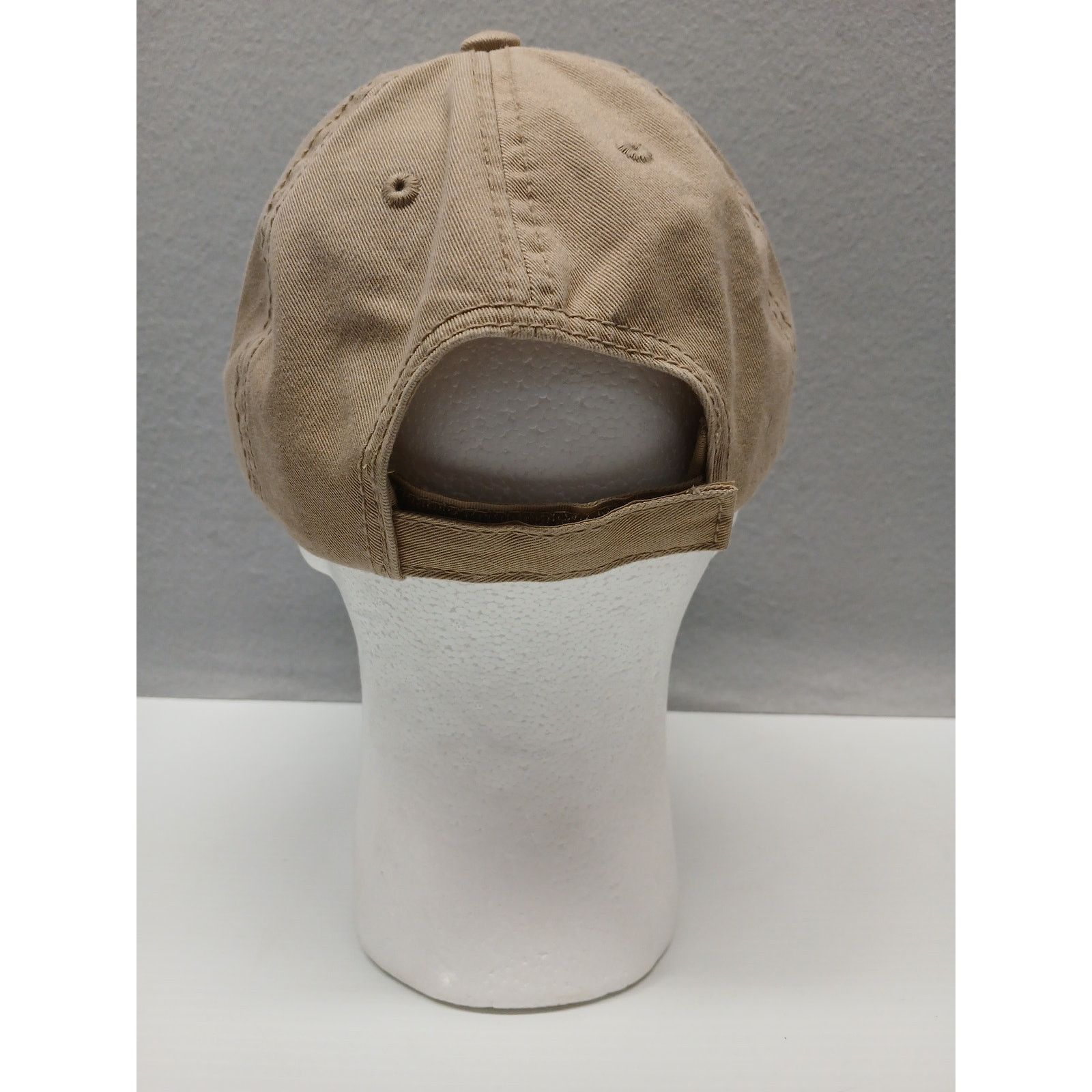 Otto OTTO (OSFM) Pastors Masters Tan Khaki Strap Back Cap/Hat Size ONE SIZE - 4 Thumbnail