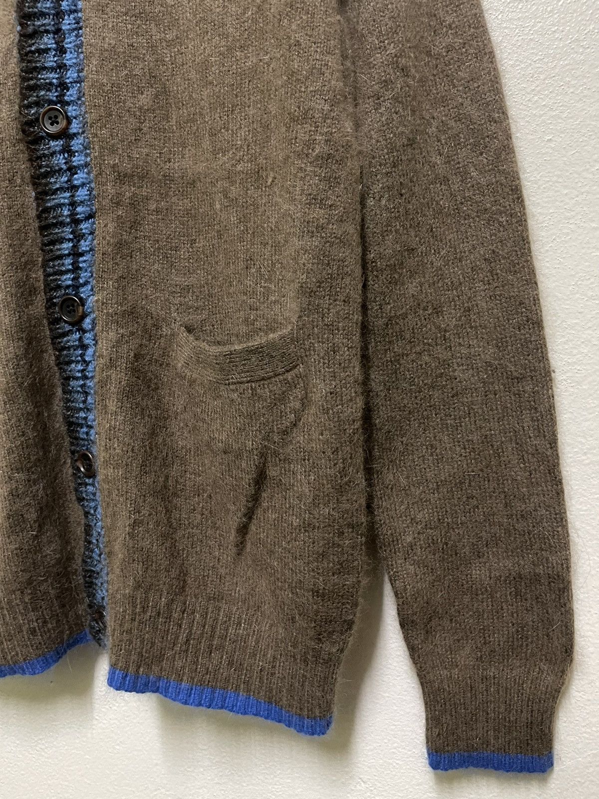 Frapbois × Issey Miyake × Japanese Brand Frapbois Bigi Sample Cardigan Knitwear Japan Size US M / EU 48-50 / 2 - 5 Thumbnail