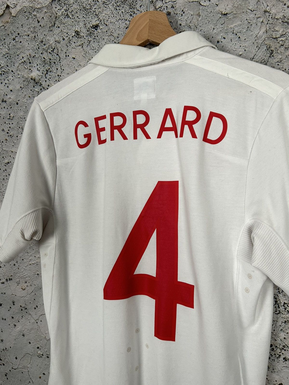 Umbro Vintage Gerrard England Soccer Jersey Football Umbro Size US M / EU 48-50 / 2 - 5 Thumbnail