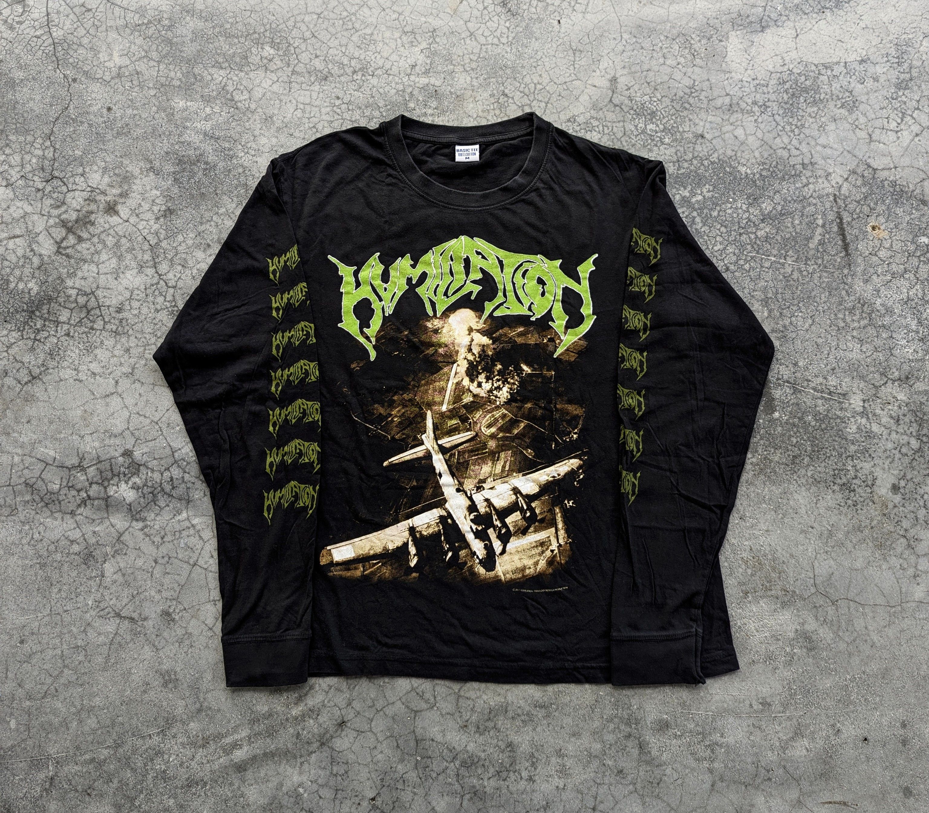 Band Tees Vintage Y2K Humillation Face The Disaster 2010 (First Print) Size US M / EU 48-50 / 2 - 1 Thumbnail