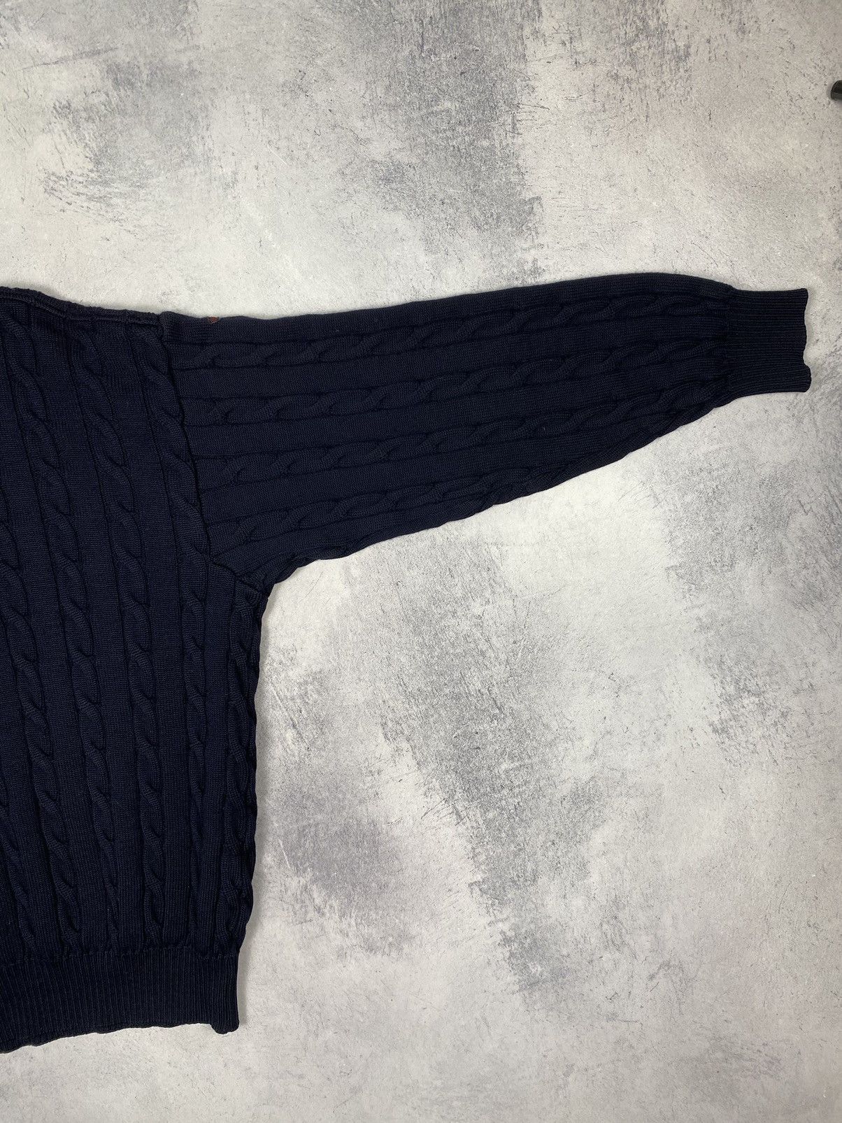 Paul & Shark Vintage Paul Shark Wool Italy Designer Knit Sweater Size US L / EU 52-54 / 3 - 13 Thumbnail