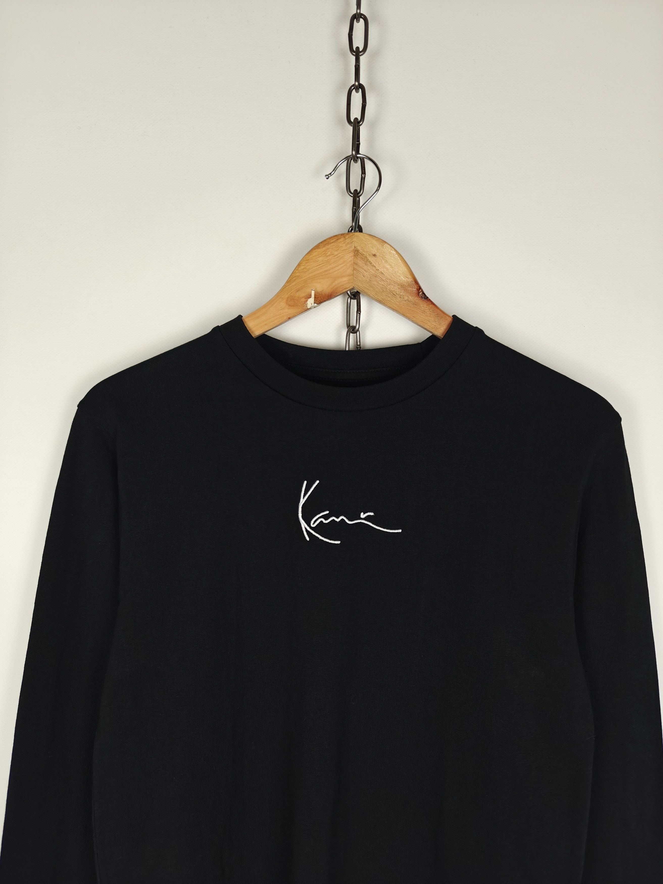 Karl Kani Karl Kani Longsleeve Center Logo Pullover Black size M Size US M / EU 48-50 / 2 - 2 Thumbnail
