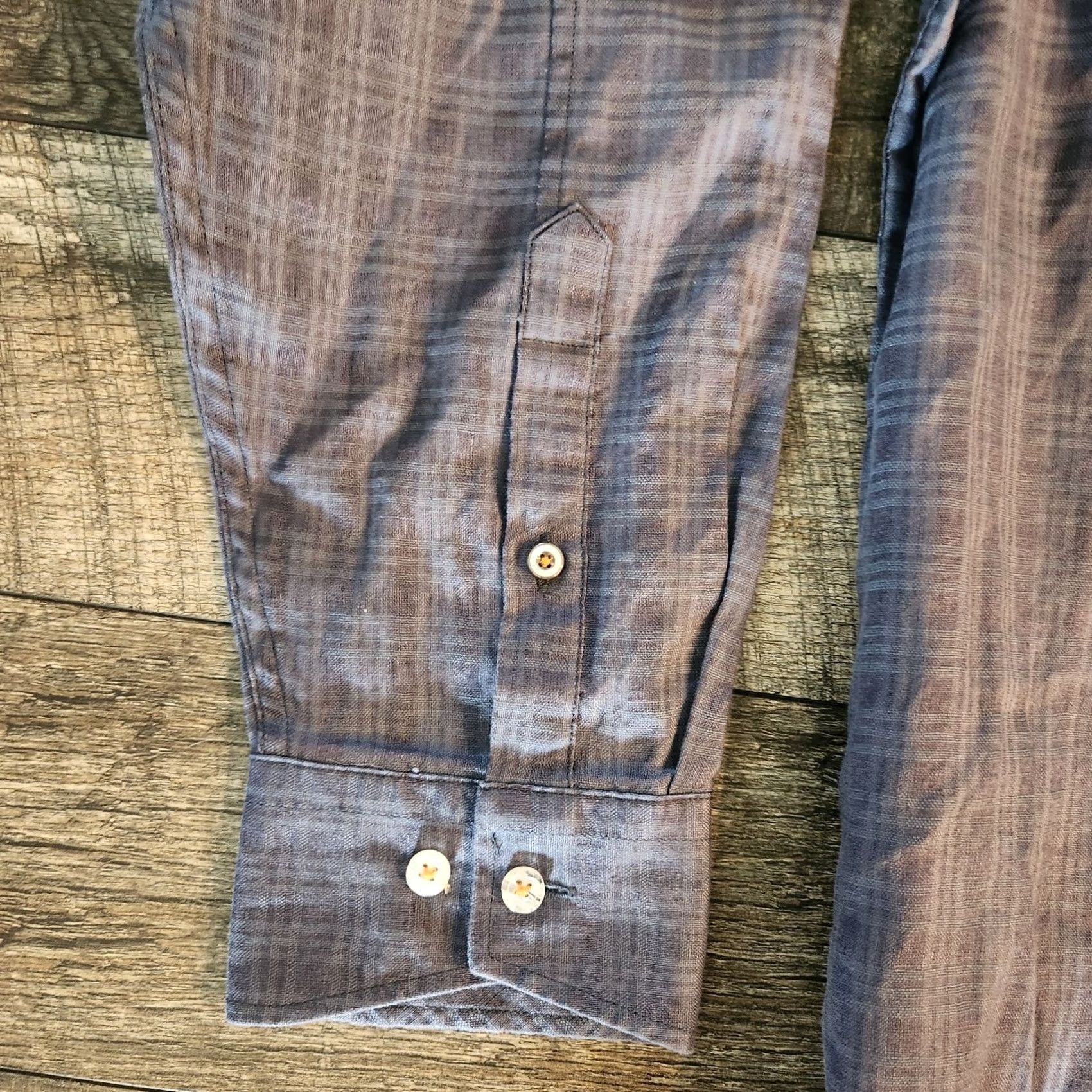 Tommy Bahama VINTAGE Tommy Bahama Shirt Mens XL Blue Plaid Stretch Linen Blend Button Beach NEW Size US XL / EU 56 / 4 - 3 Thumbnail