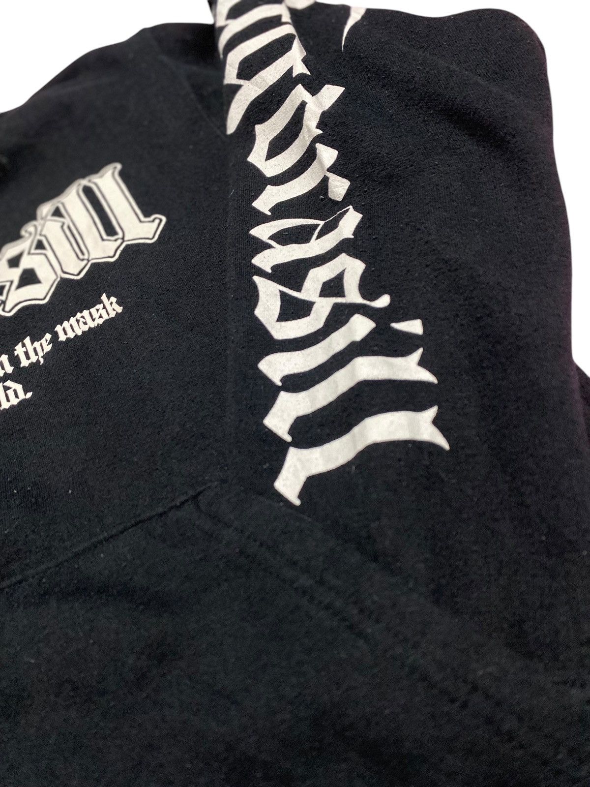 Japanese Brand Japanese Beaumere tribal poem punk Fur Hoodie Size US M / EU 48-50 / 2 - 7 Thumbnail