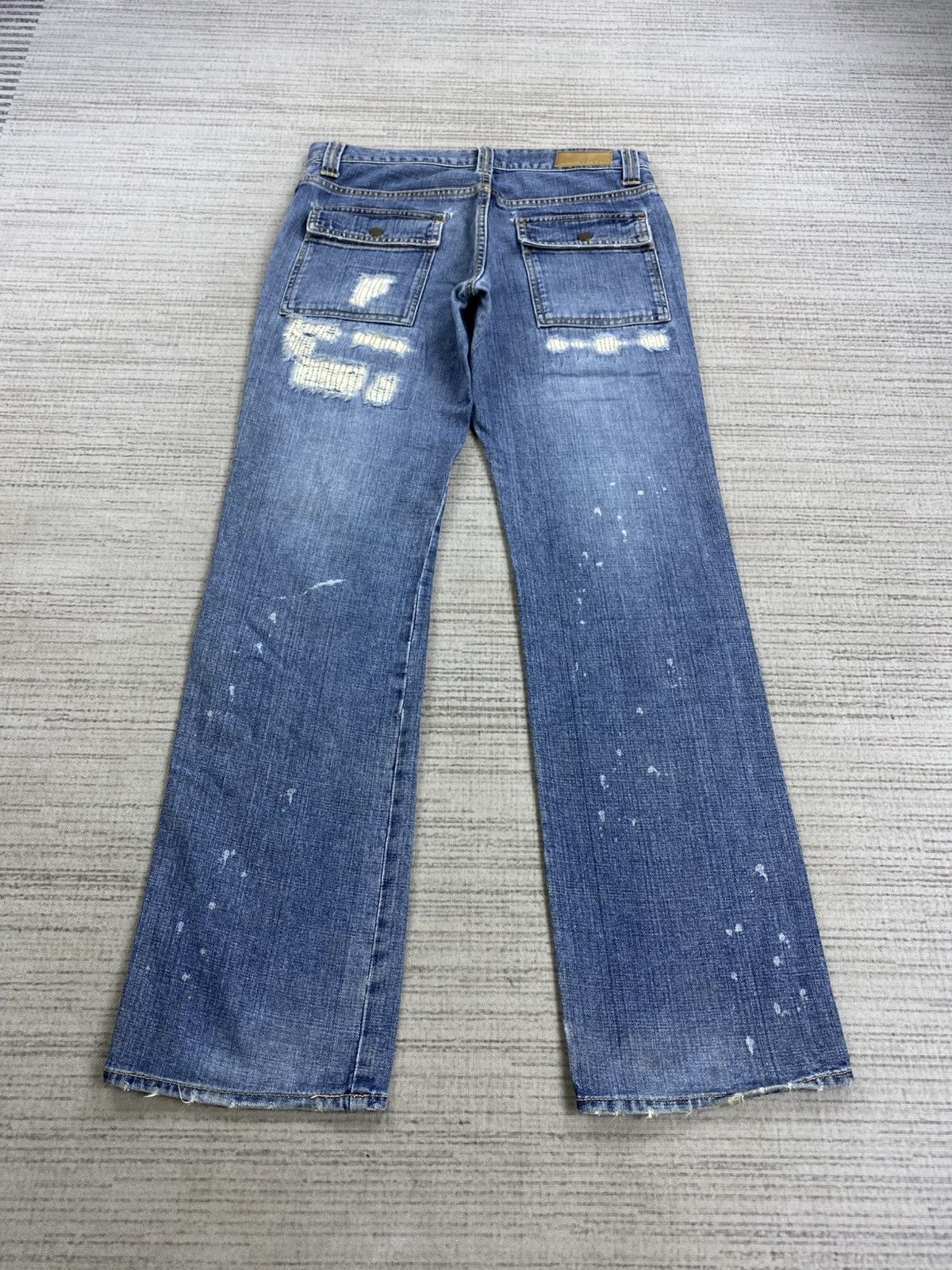 Boycott × Vintage Vintage Boycott Bush Pants Distressed Denim Rare Jeans Size US 32 / EU 48 - 2 Thumbnail
