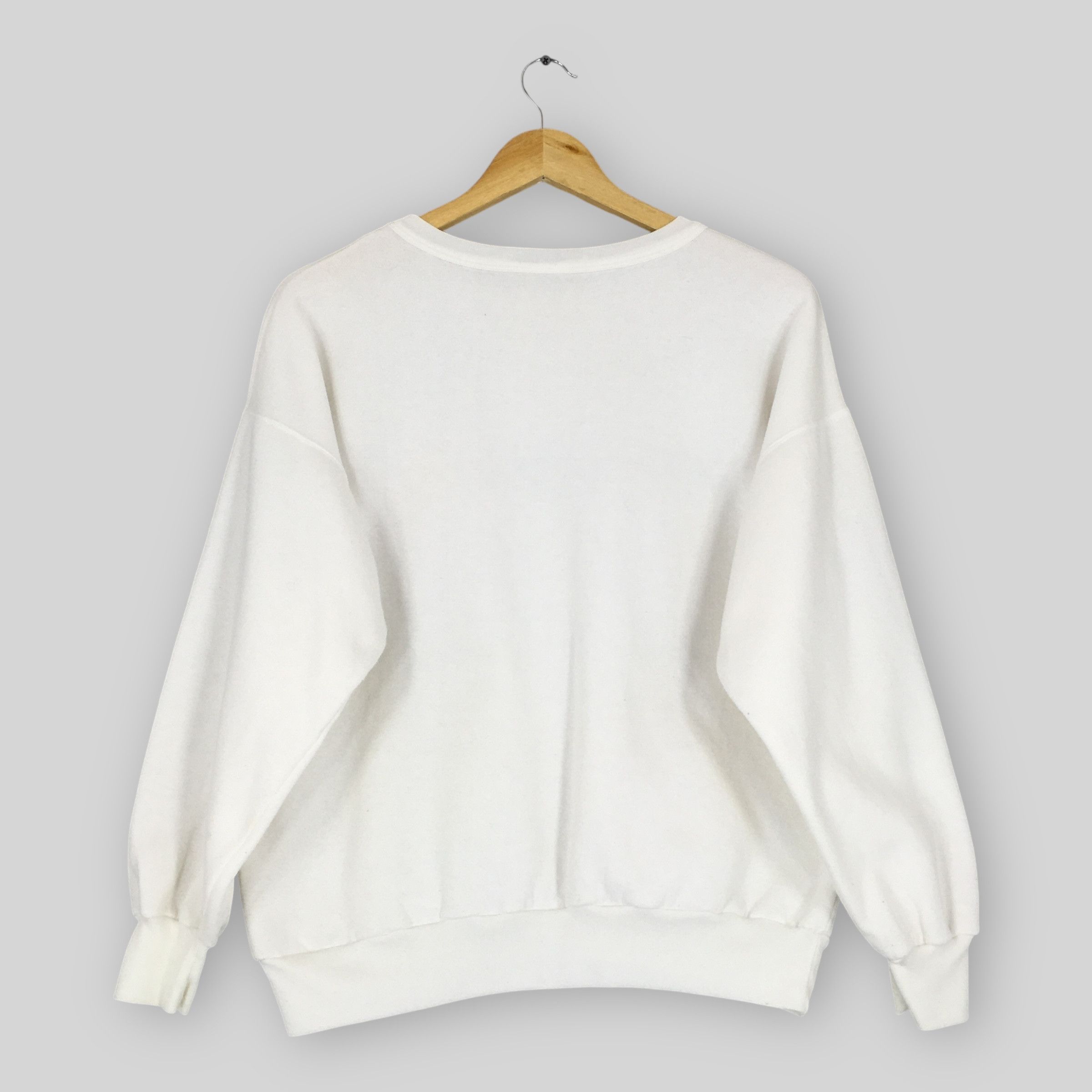 Vintage Vintage 80s Down Under Australia White Sweatshirt Small Size US S / EU 44-46 / 1 - 9 Thumbnail
