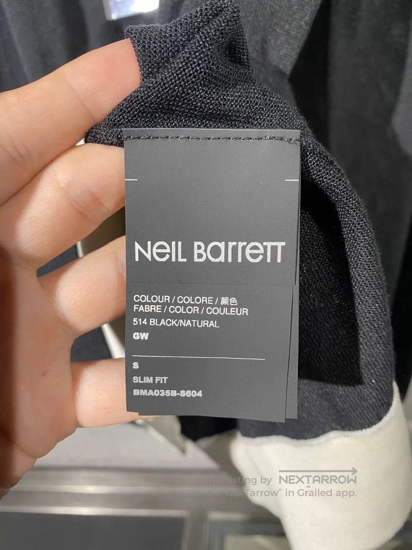 Neil Barrett neil barrett silk linen long sleeve top. Size US M / EU 48-50 / 2 - 6 Thumbnail