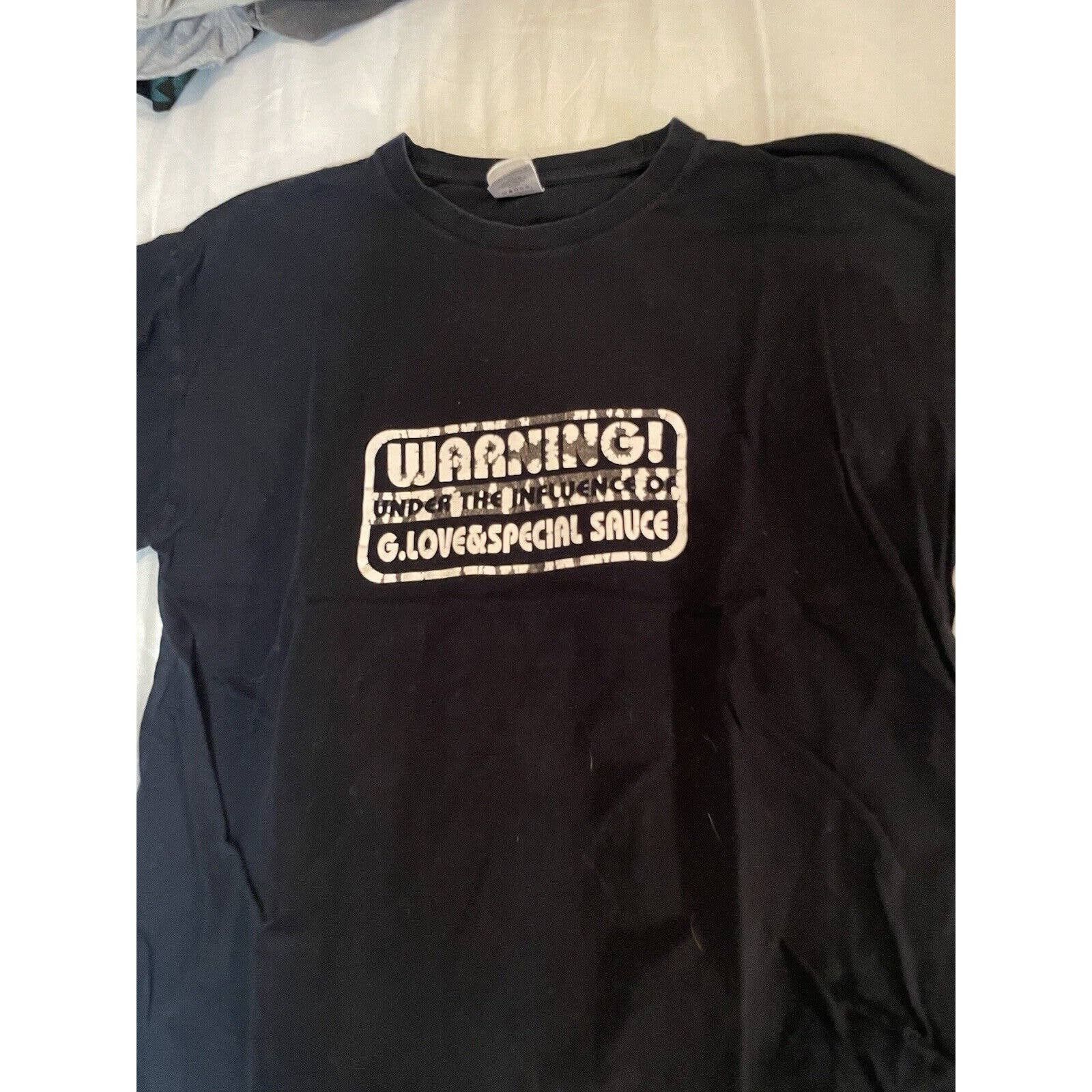 Vintage Warning G Love And Special Sauce T Shirt Under The Influence Size US XL / EU 56 / 4 - 3 Thumbnail