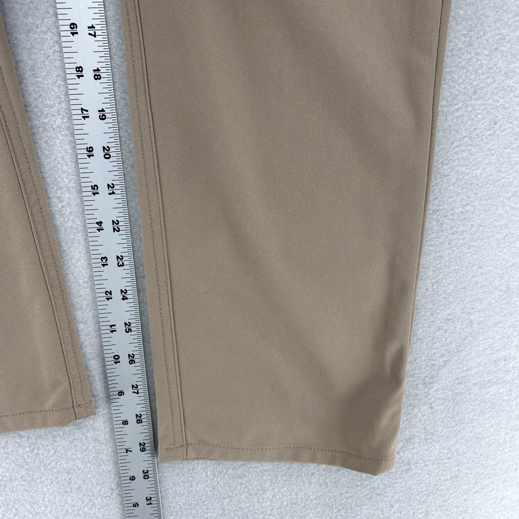 Vintage OneDayAway Pants Mens 34x30 Beige 5-Pocket Casual Performance Stretch Tech Golf Shirt? Size US 34 / EU 50 - 7 Thumbnail