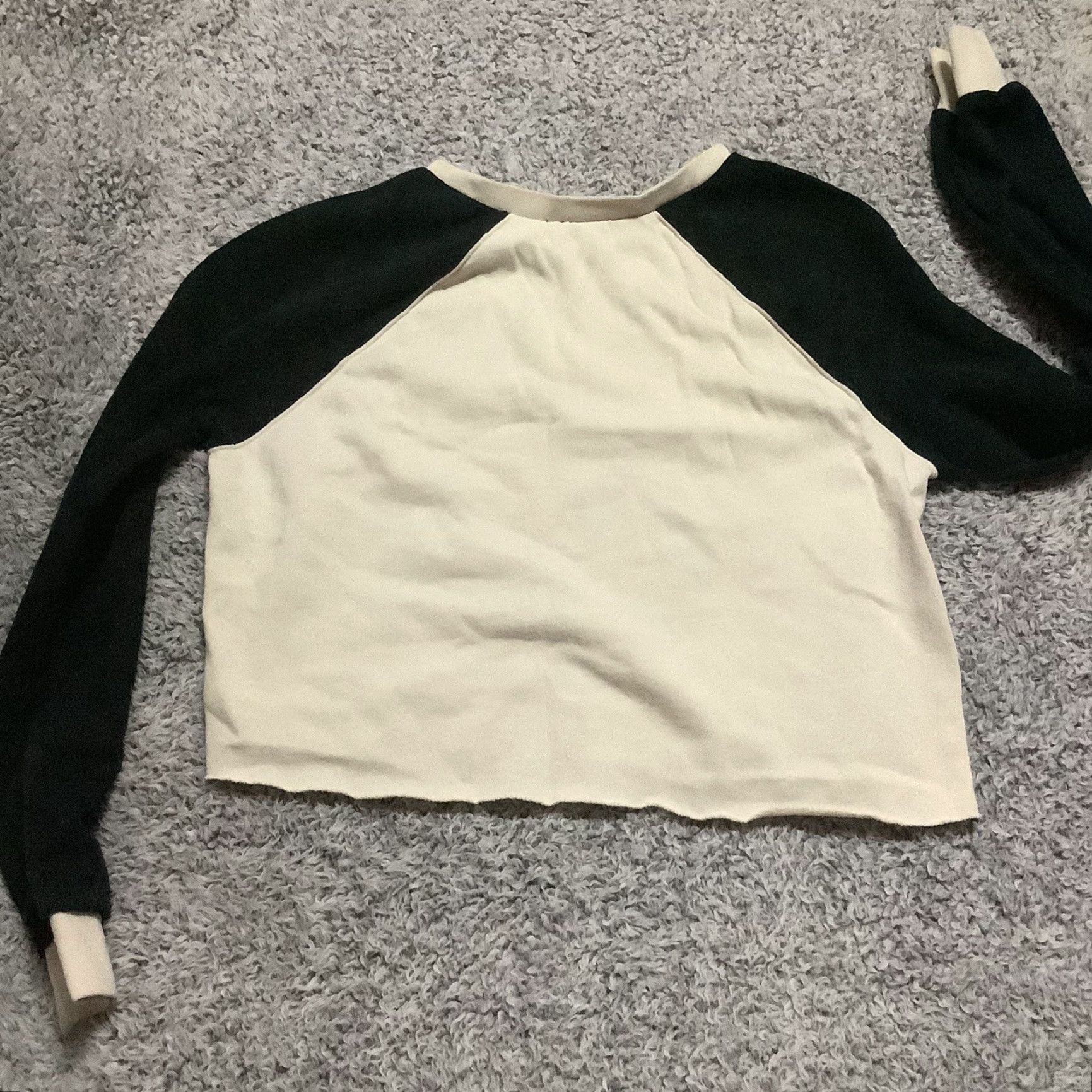 Vans VANS Sweatshirt Womens Crew Neck Pullover Long Sleeve Fleece Leopard White Black Size M Modern Casual Activewear Size M / US 6-8 / IT 42-44 - 6 Thumbnail