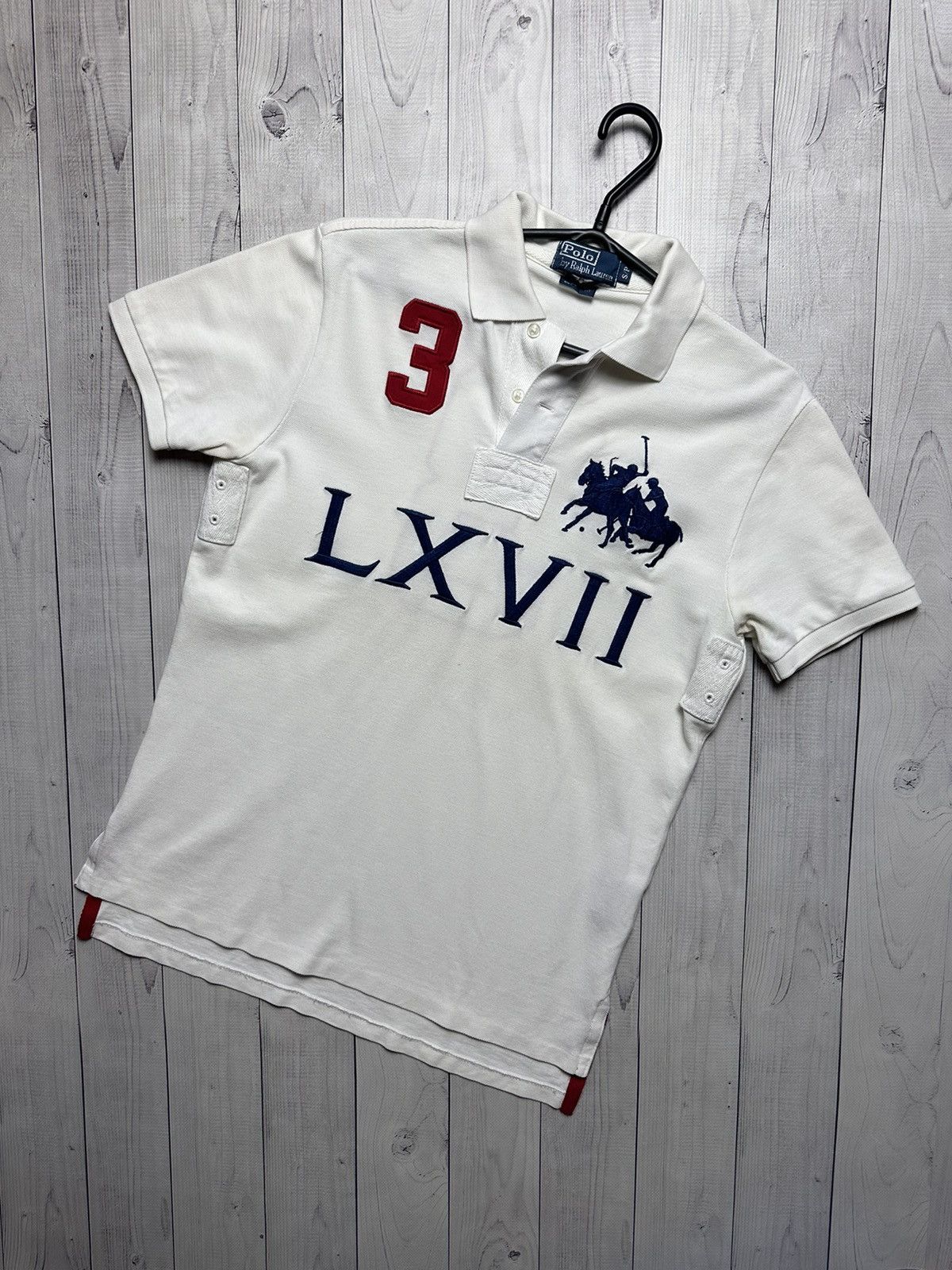 Vintage Vintage polo Ralph Lauren big logo size S rare Size US S / EU 44-46 / 1 - 1 Thumbnail