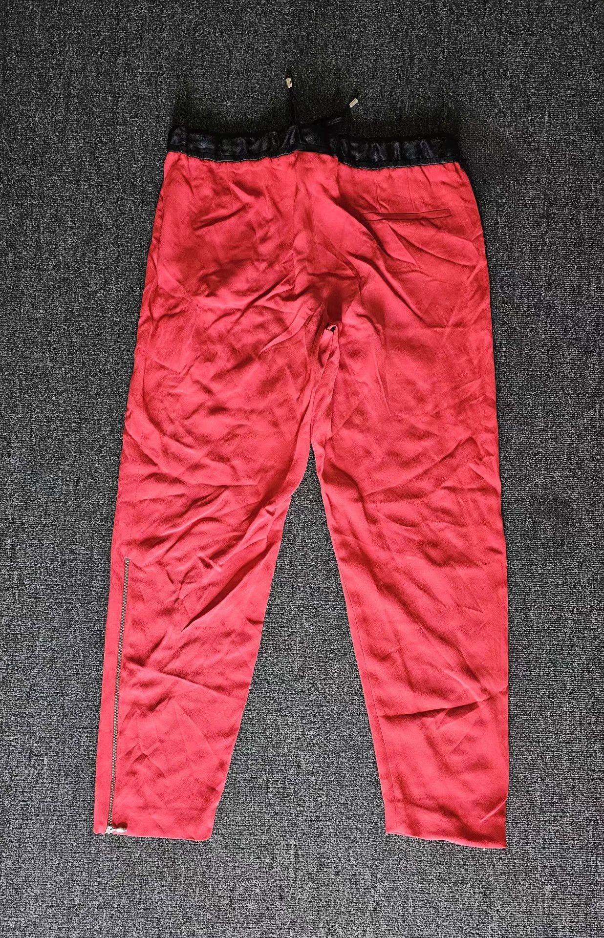 Giorgio Armani Giorgio Armani Main Line Women's Silk Track Pants Q4 Size 32" / US 10 / IT 46 - 2 Thumbnail