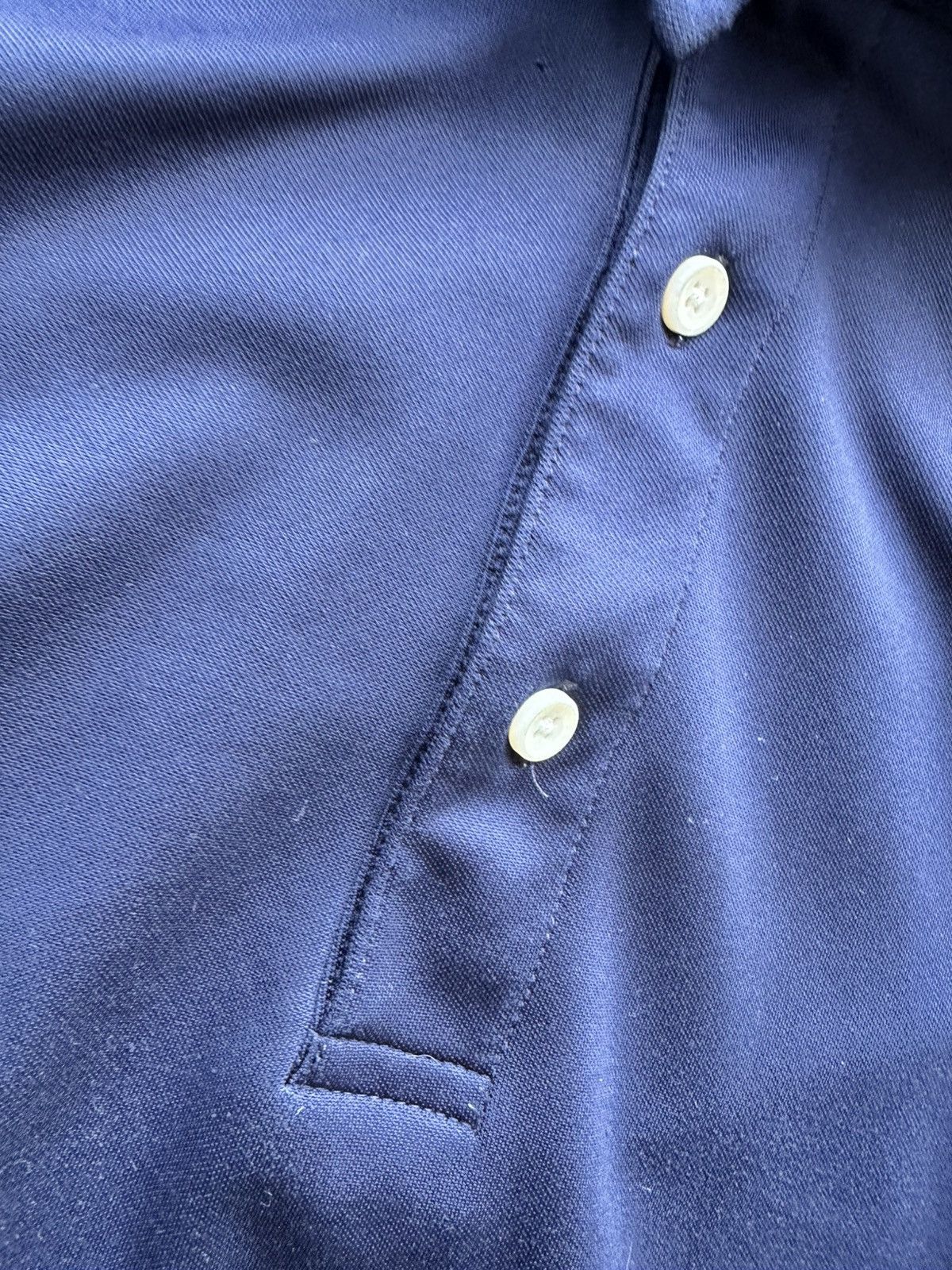 Taylor Stitch Taylor Stitch Golf Polo Shirt Mens Size 44 Navy Short Sleeve Size US L / EU 52-54 / 3 - 4 Thumbnail