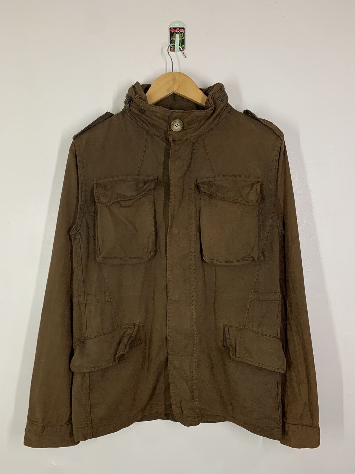 Designer × Japanese Brand × Vintage Vintage Hoodie Utility Jacket Size US M / EU 48-50 / 2 - 1 Thumbnail