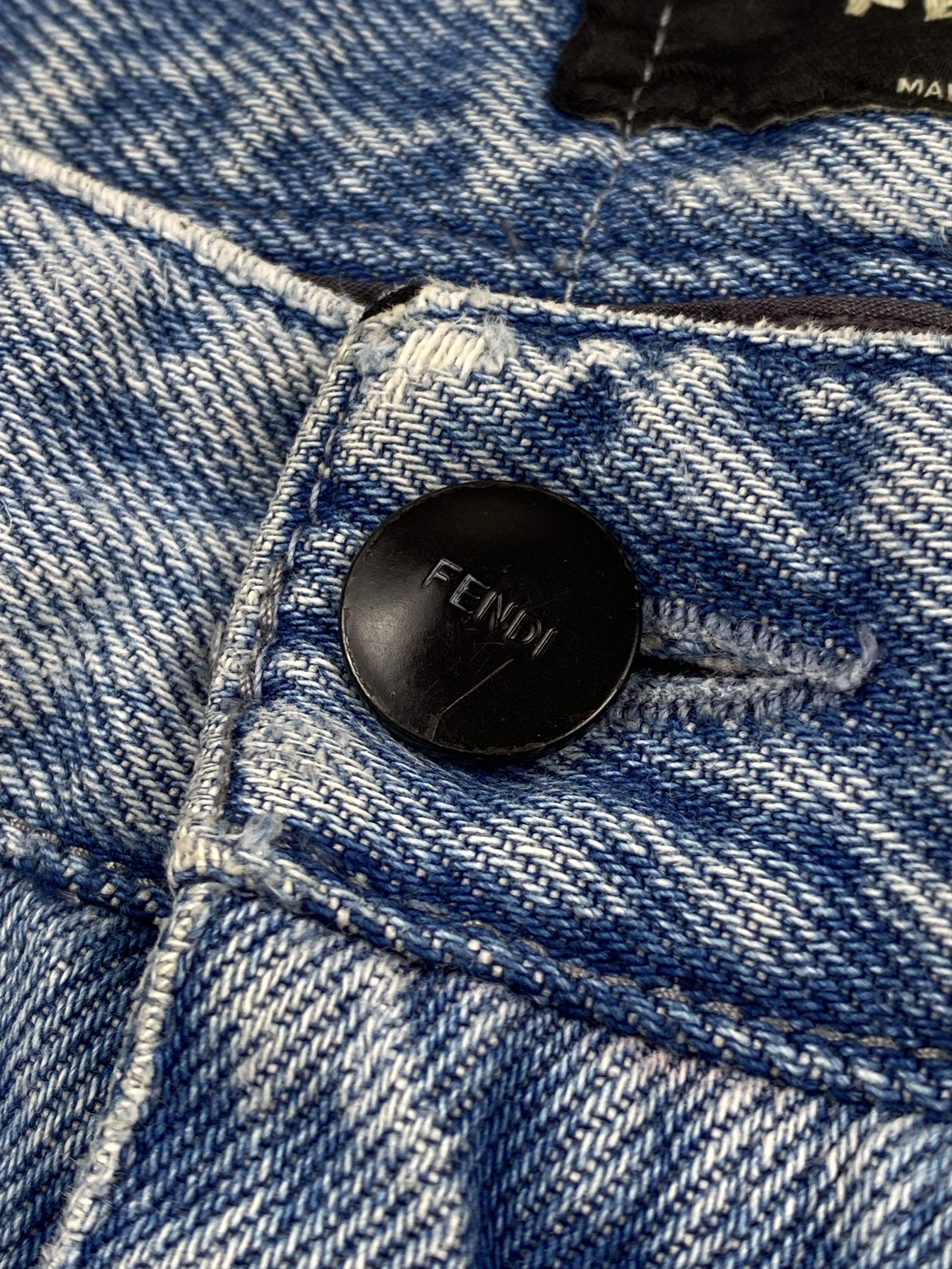 Fendi Stone Washed Jeans Size 24" / US 00 / IT 34 - 7 Thumbnail