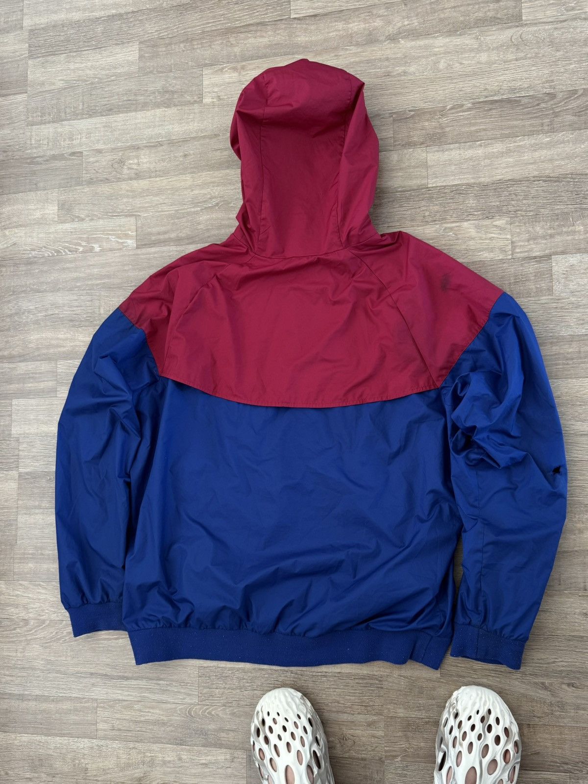 Nike Nike Y2K Barcelona Nylon Drill Soccer Blokecore Hype Jacket Size US XL / EU 56 / 4 - 3 Thumbnail