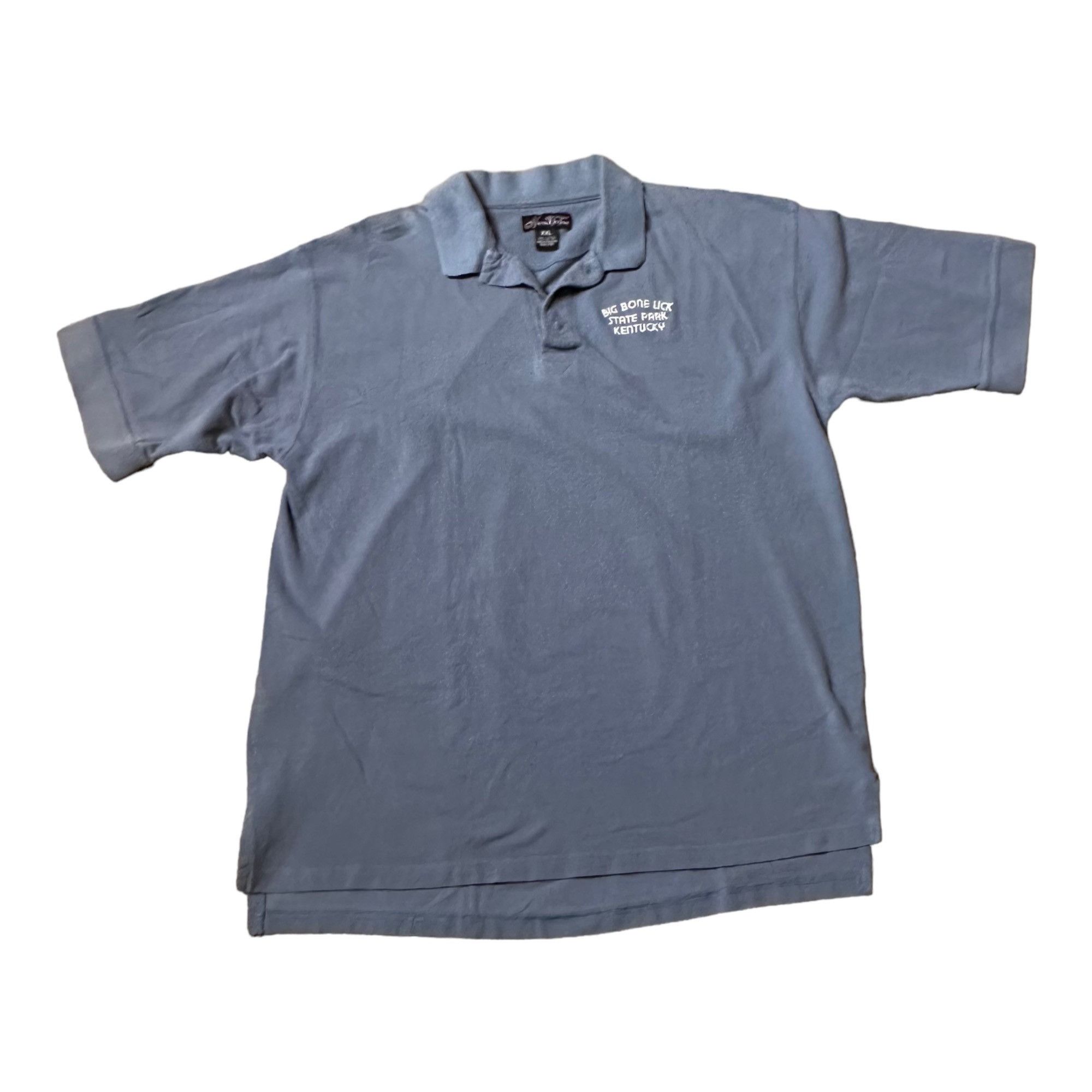 Vintage Kentucky State Parks Big Bone Lick Polo Shirt 2XL VGUC Dusty Size US XXL / EU 58 / 5 - 1 Thumbnail