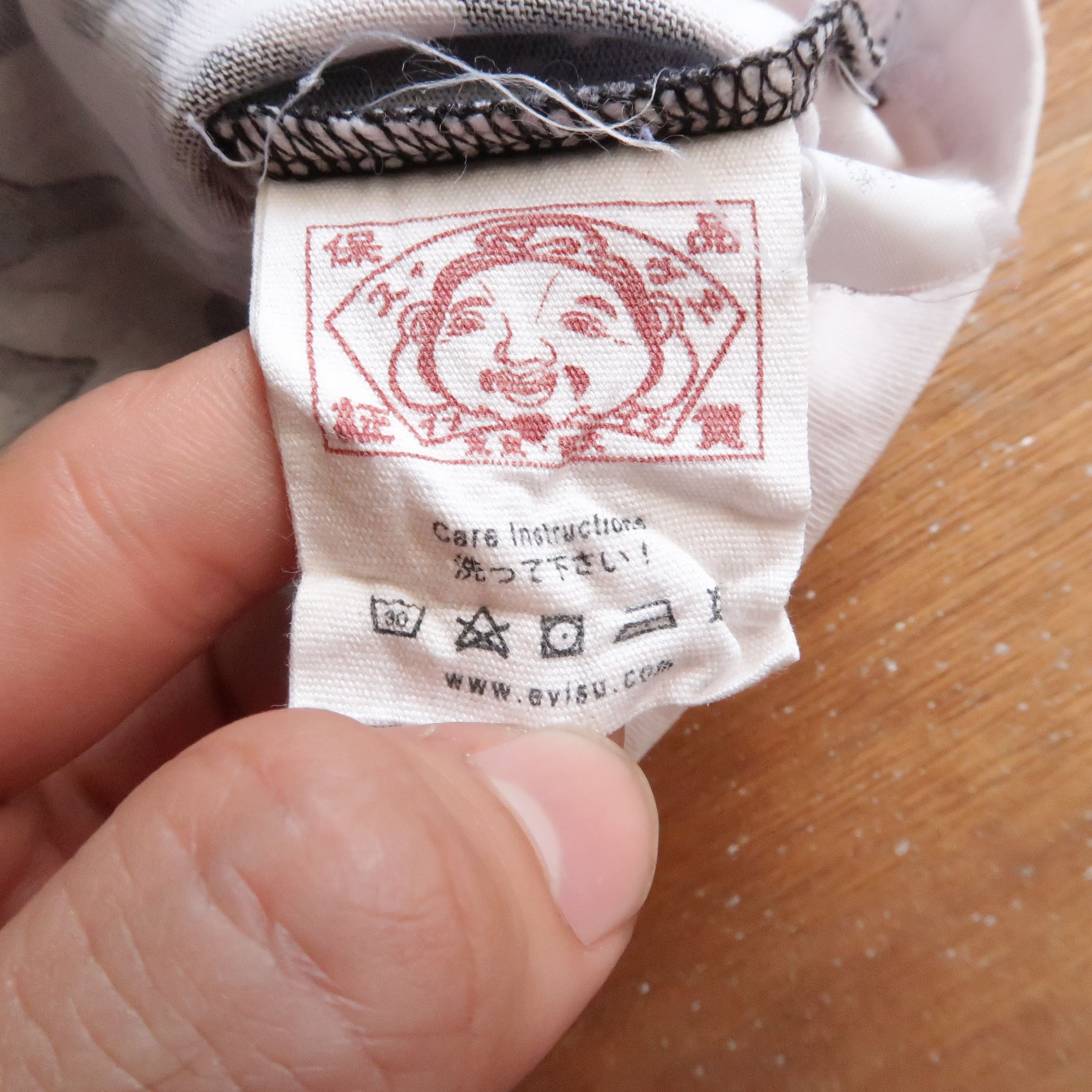 Evisu 90s Evisu Custom Made AOP Kanji Hiragana Tee Size US L / EU 52-54 / 3 - 10 Thumbnail