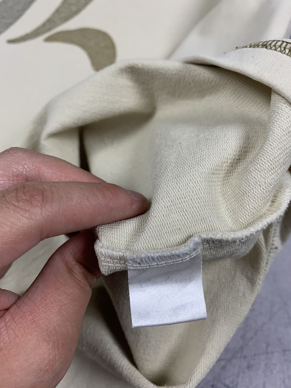 Gudrun Sjoden Gudrun Sjoden Floral Big Logo Sweatshirt Beige Size XL Y2K Size XL / US 12-14 / IT 48-50 - 8 Thumbnail