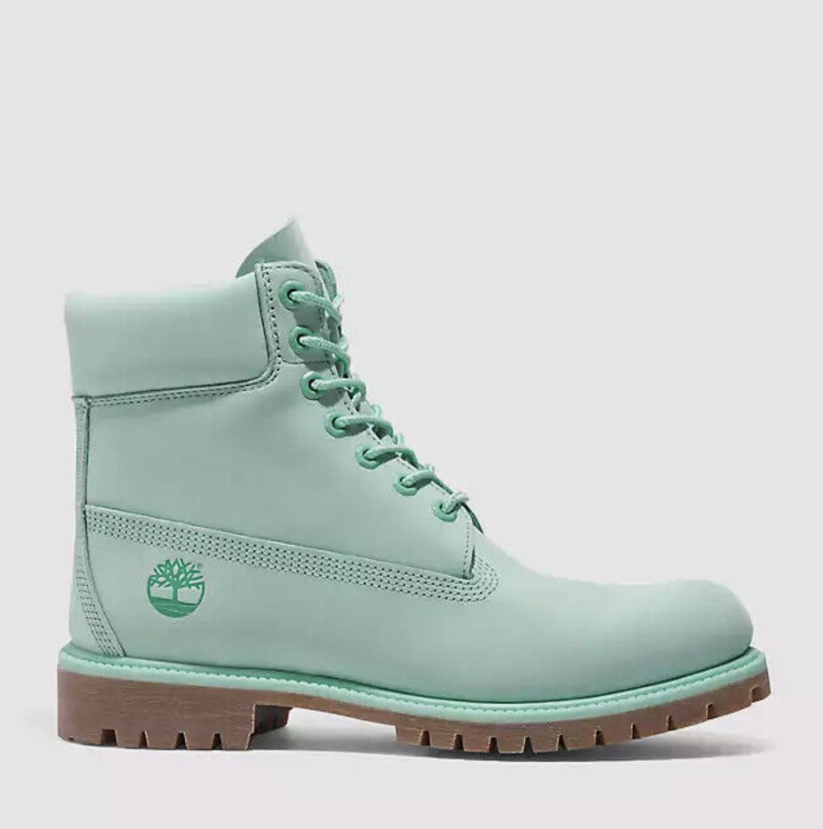 Timberland 50th Anniversary Premium 6" Boots Light Green Waterproof Size US 9.5 / EU 42-43 - 2 Thumbnail