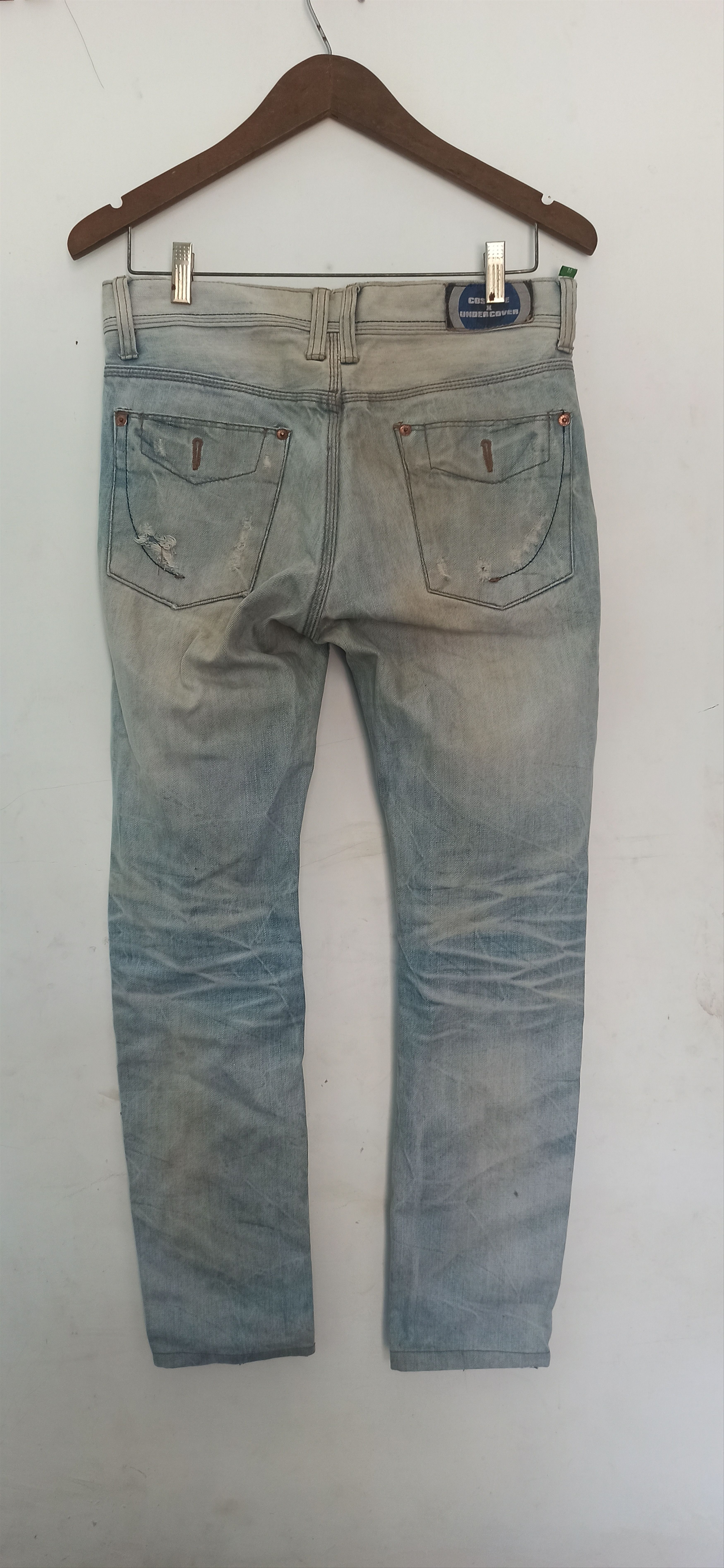 Japanese Brand × Undercover 🔥FAST SALE🔥Costume X Undercover Ripped Denim Size US 31 - 8 Thumbnail