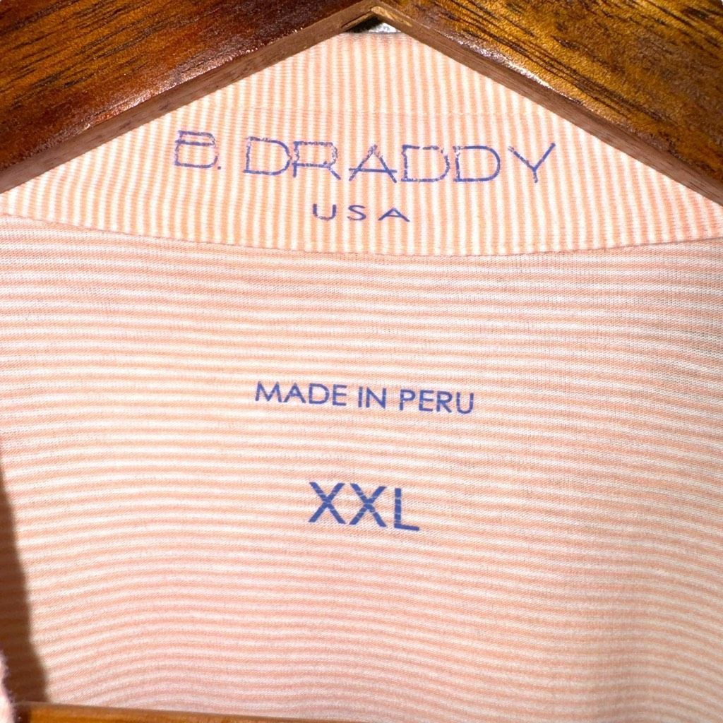 Other B. Draddy Orange 100% Pima Cotton Golf Polo Shirt Size XXL Size US XXL / EU 58 / 5 - 3 Thumbnail