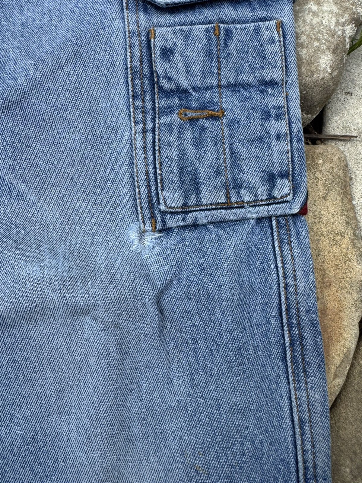 Vintage Vintage Wikland Workwear Distressed Carpenter Pants Size US 32 / EU 48 - 12 Thumbnail