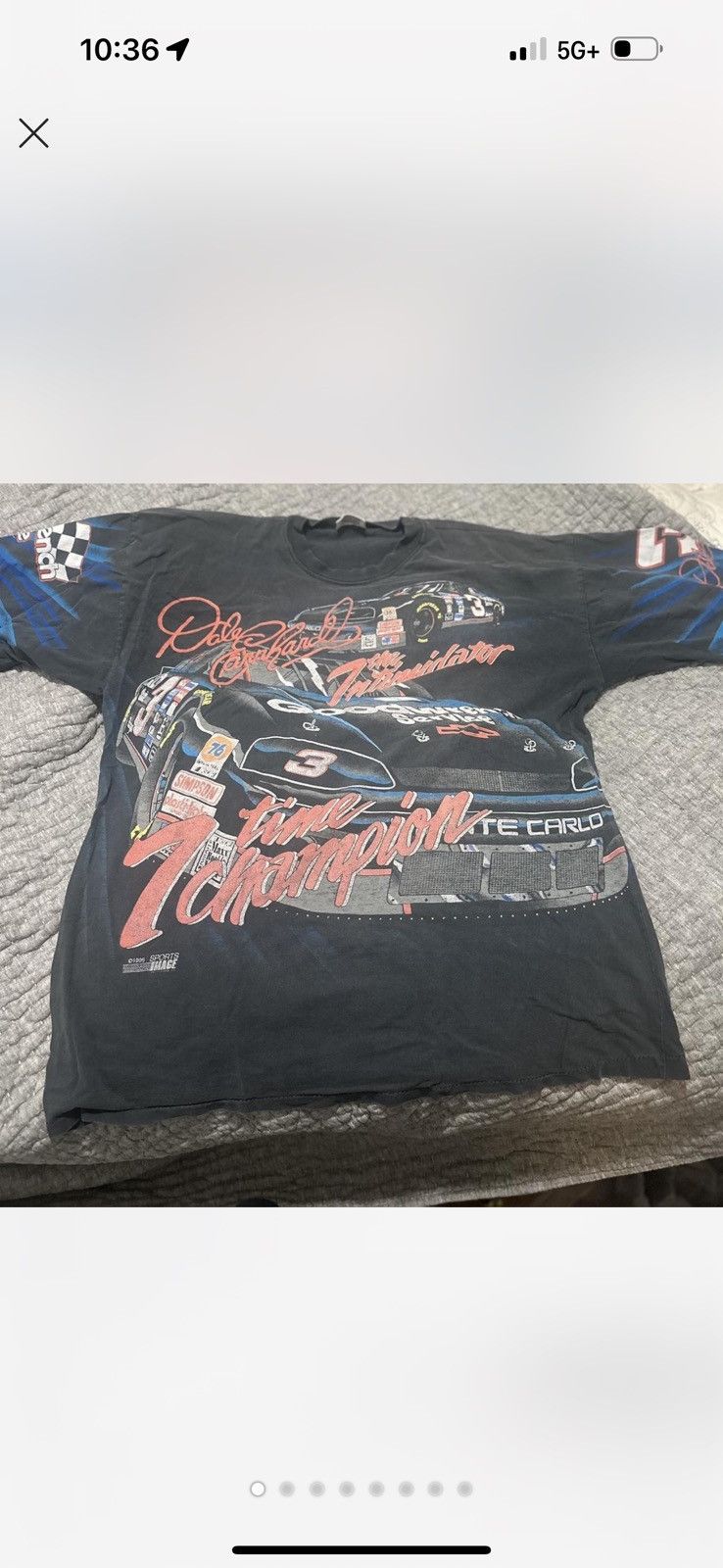NASCAR 1996 dale Earnhardt AOP Size US XXL / EU 58 / 5 - 1 Thumbnail