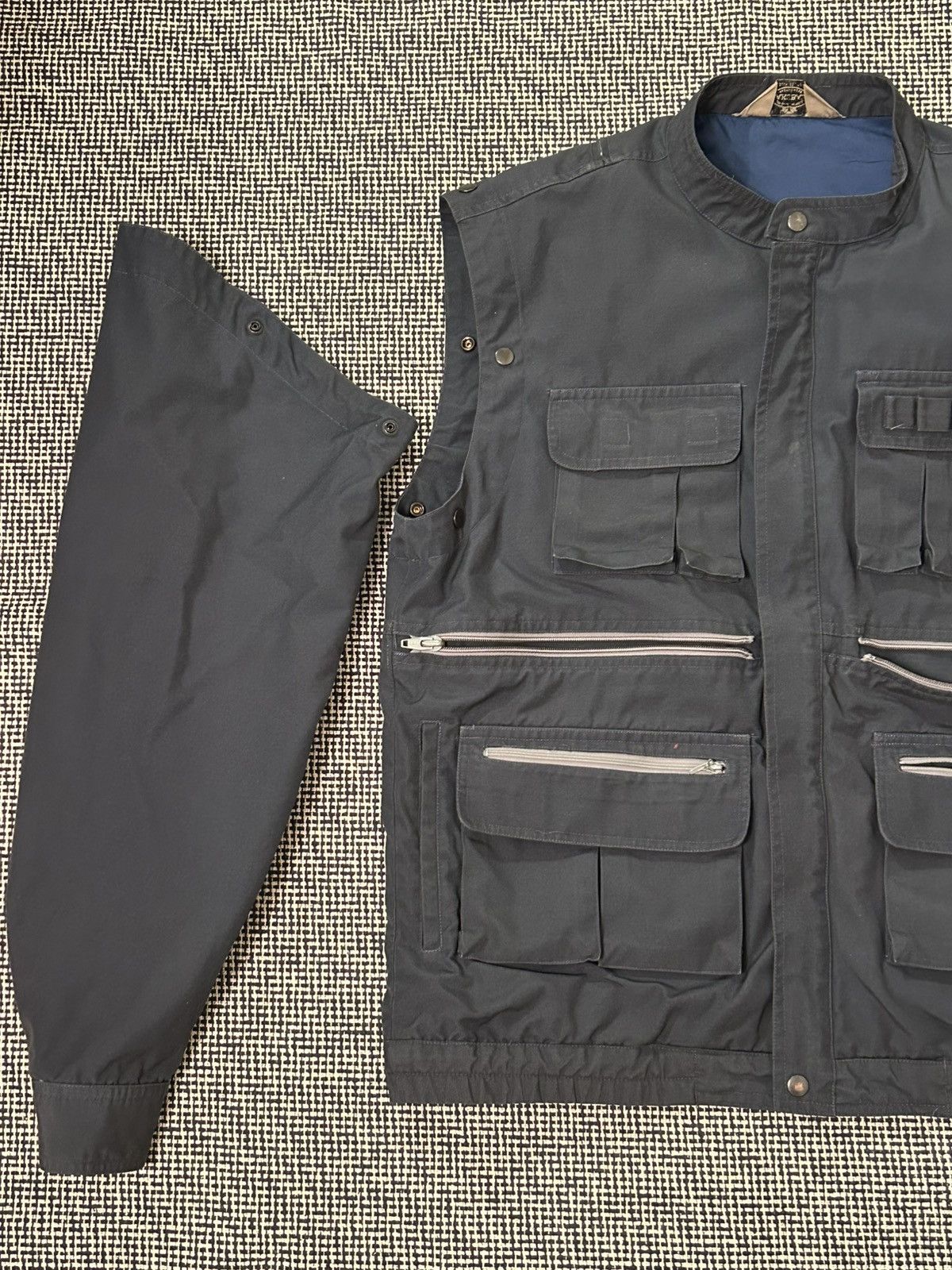 Vintage Vintage Japanese Workwear Tactical Convertible Jacket Size US M / EU 48-50 / 2 - 6 Thumbnail