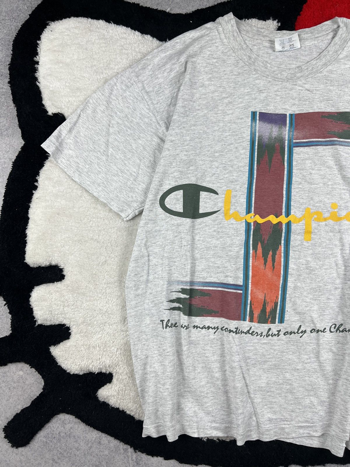 Champion Vintage Champion 90s USA Single Stitch Y2K Tee Shirt Size US L / EU 52-54 / 3 - 2 Thumbnail