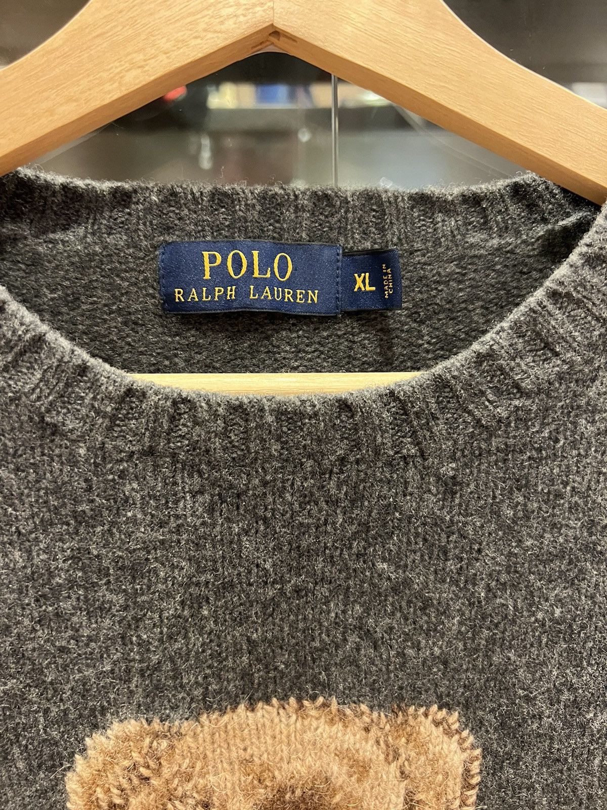 Polo Ralph Lauren Polo Ralph Lauren Polo Bear Toggle Coat Knit Sweater Size US XL / EU 56 / 4 - 3 Thumbnail
