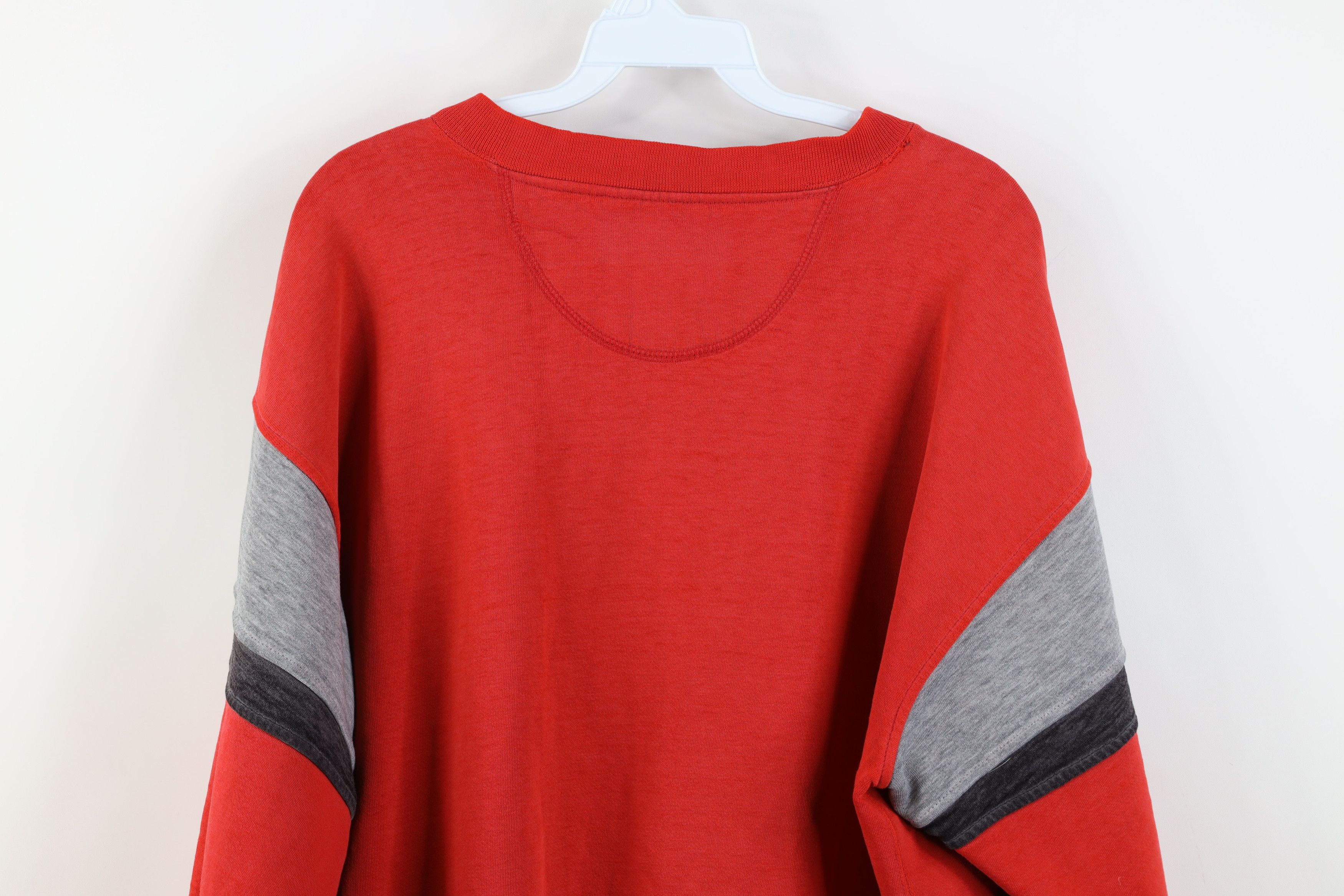 Vintage Vintage 90s Thin Spell Out Ohio State University Sweatshirt Size US L / EU 52-54 / 3 - 13 Thumbnail