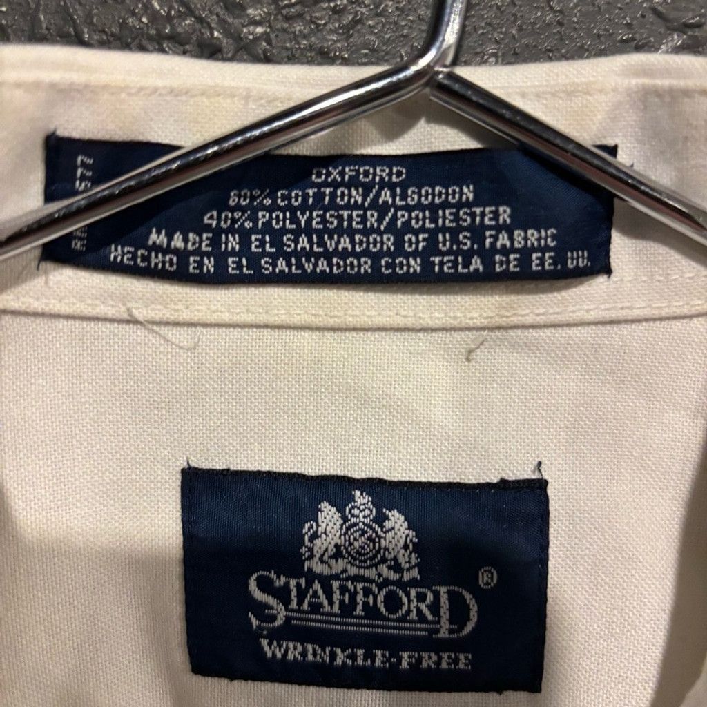 Stafford Men's Stafford Button Down Shirt Size US L / EU 52-54 / 3 - 3 Thumbnail
