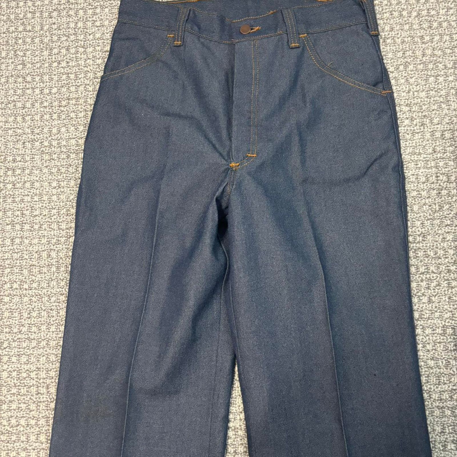Other Vintage 80s Lion Flame Resistant Selvedge Style Jeans Size US 32 / EU 48 - 2 Thumbnail