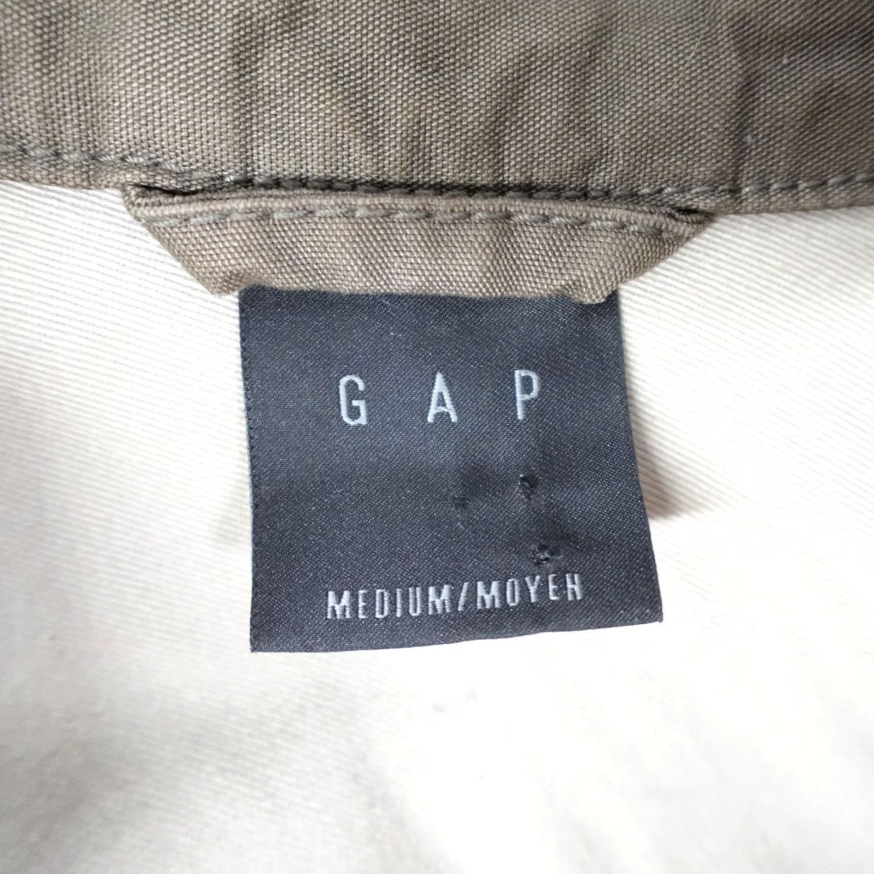 Gap Gap Jacket Coat Green Medium Men's Canvas Pockets Military Size US M / EU 48-50 / 2 - 7 Thumbnail