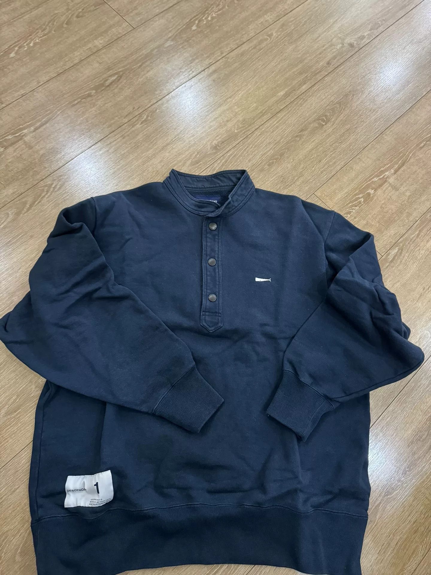 Descendant 19ss Descendant Cachalot Henley Sweatshirt Size US S / EU 44-46 / 1 - 1 Thumbnail