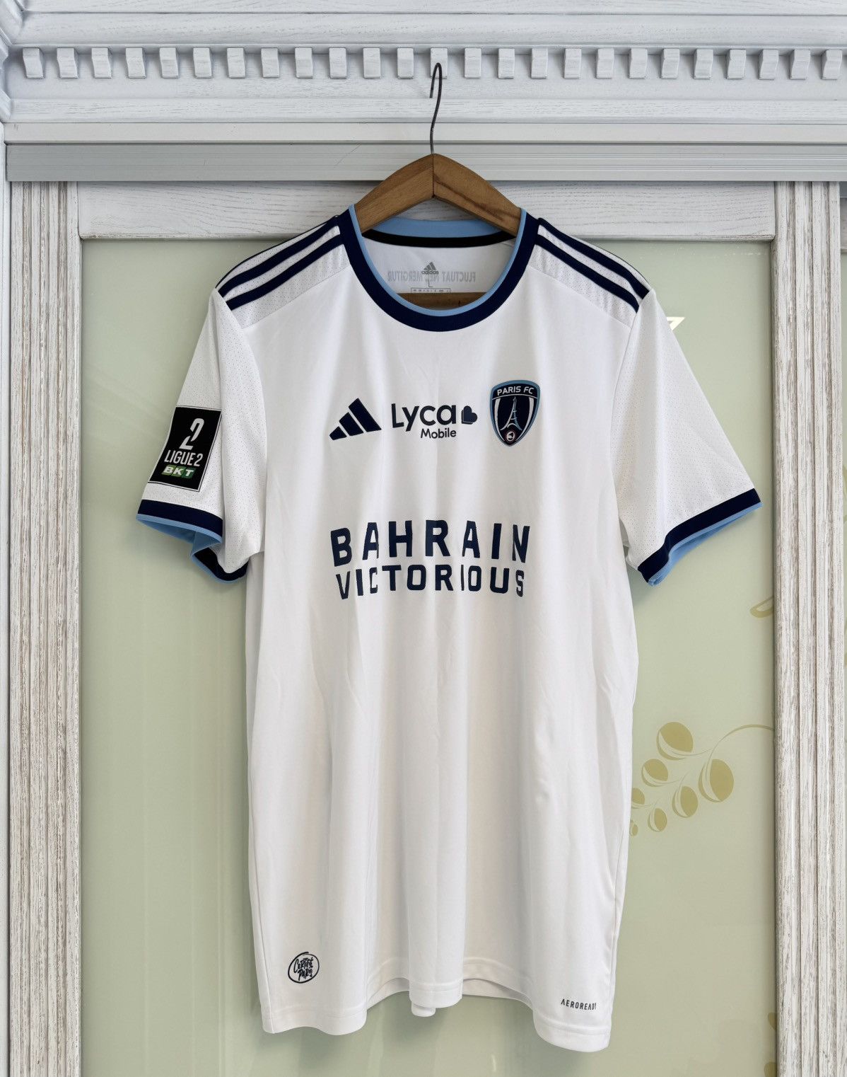 Adidas Krasso #11 Paris FC 2024-2025 Away Soccer Jersey Shirt Kit Size US L / EU 52-54 / 3 - 2 Thumbnail