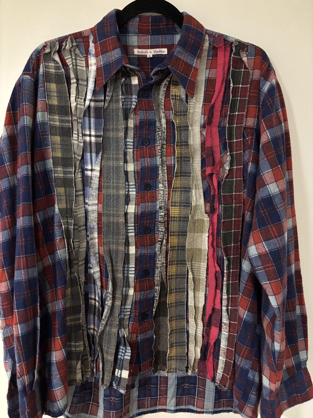 Needles rebuild by Needles ribbon flannel shirt Size US L / EU 52-54 / 3 - 2 Thumbnail